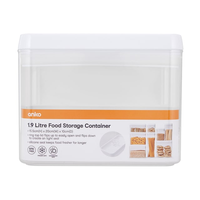 1.9L Food Storage Container Kmart