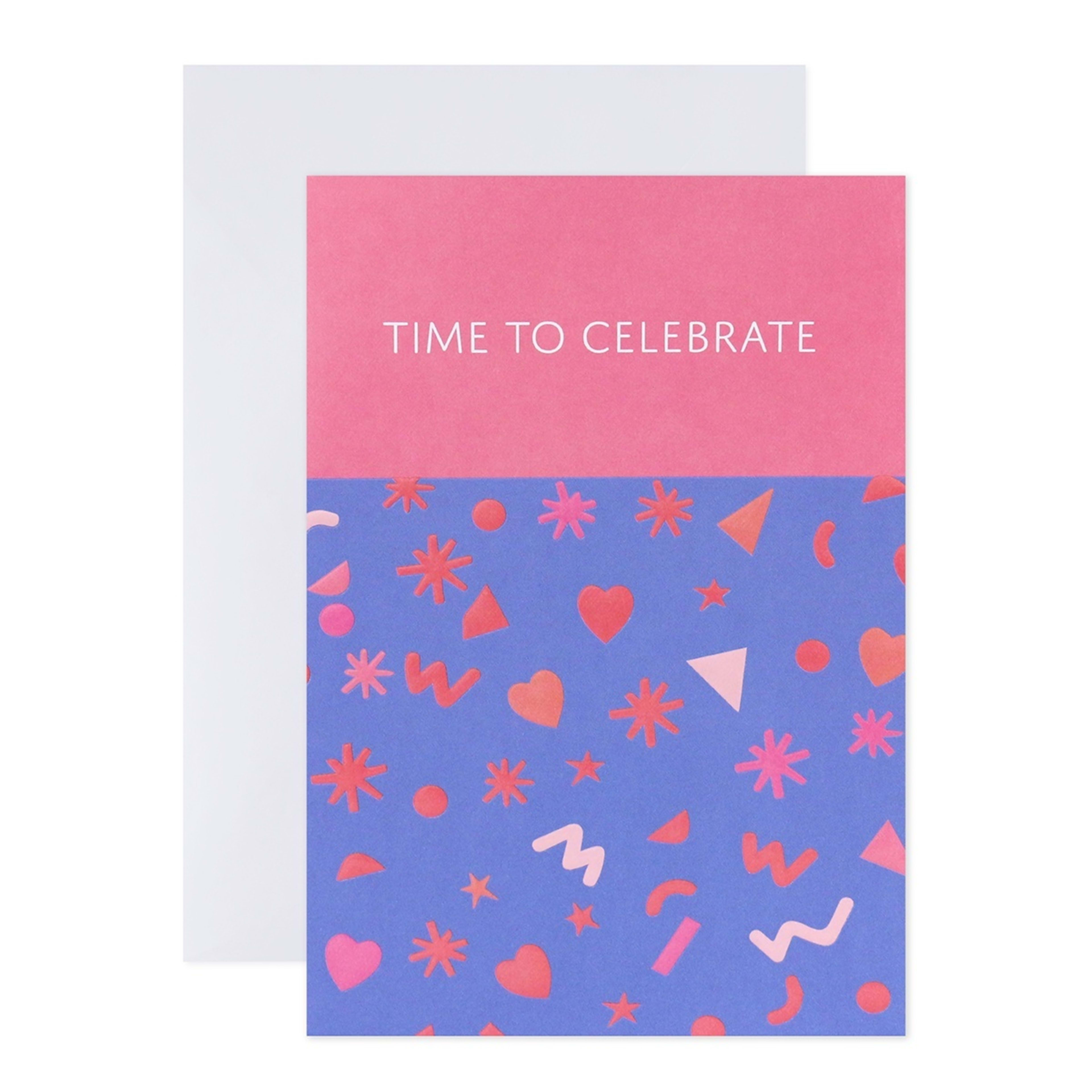 1 Connections from Hallmark Birthday Card - Time to Celebrate