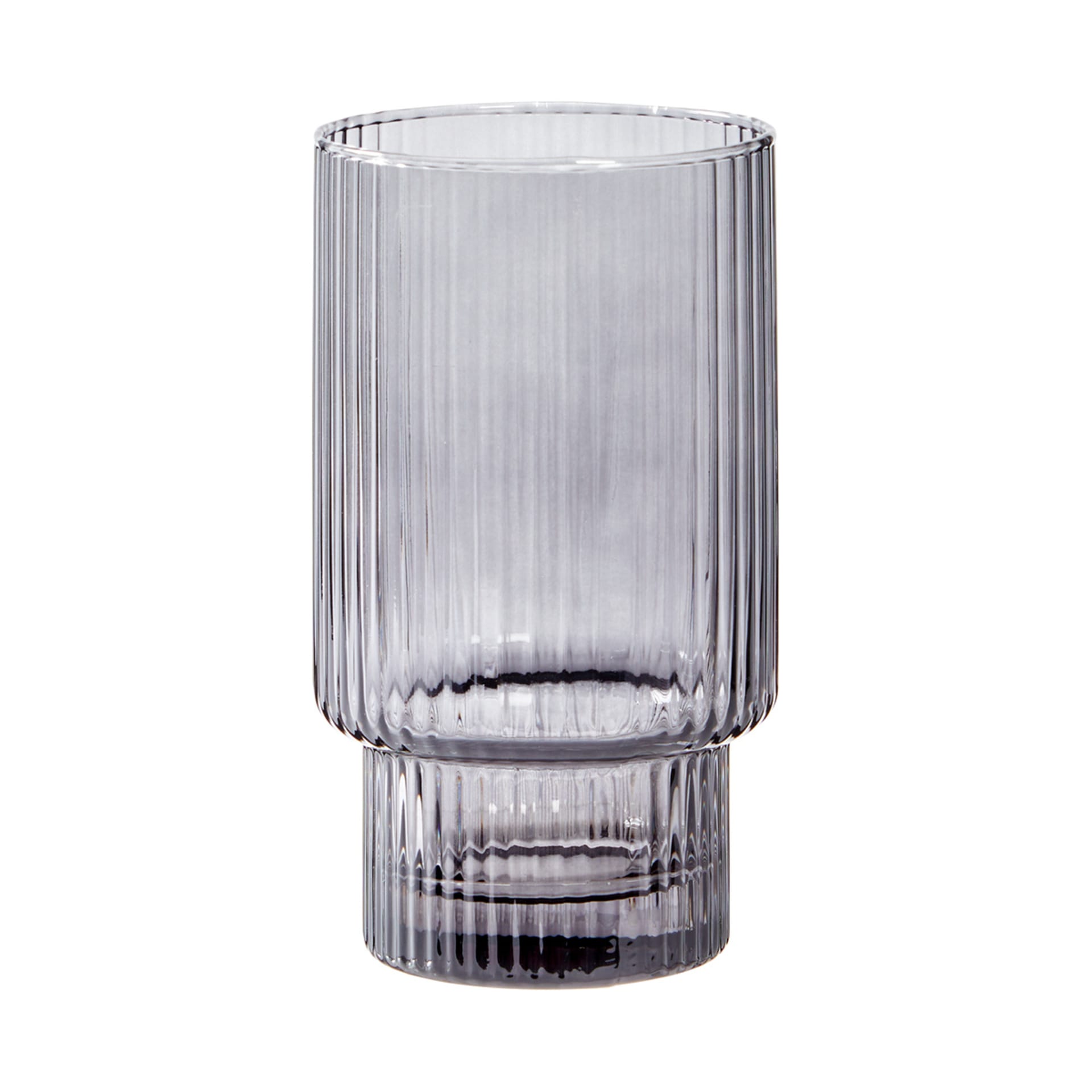 6 Smoke Linear Hiball Glasses Kmart