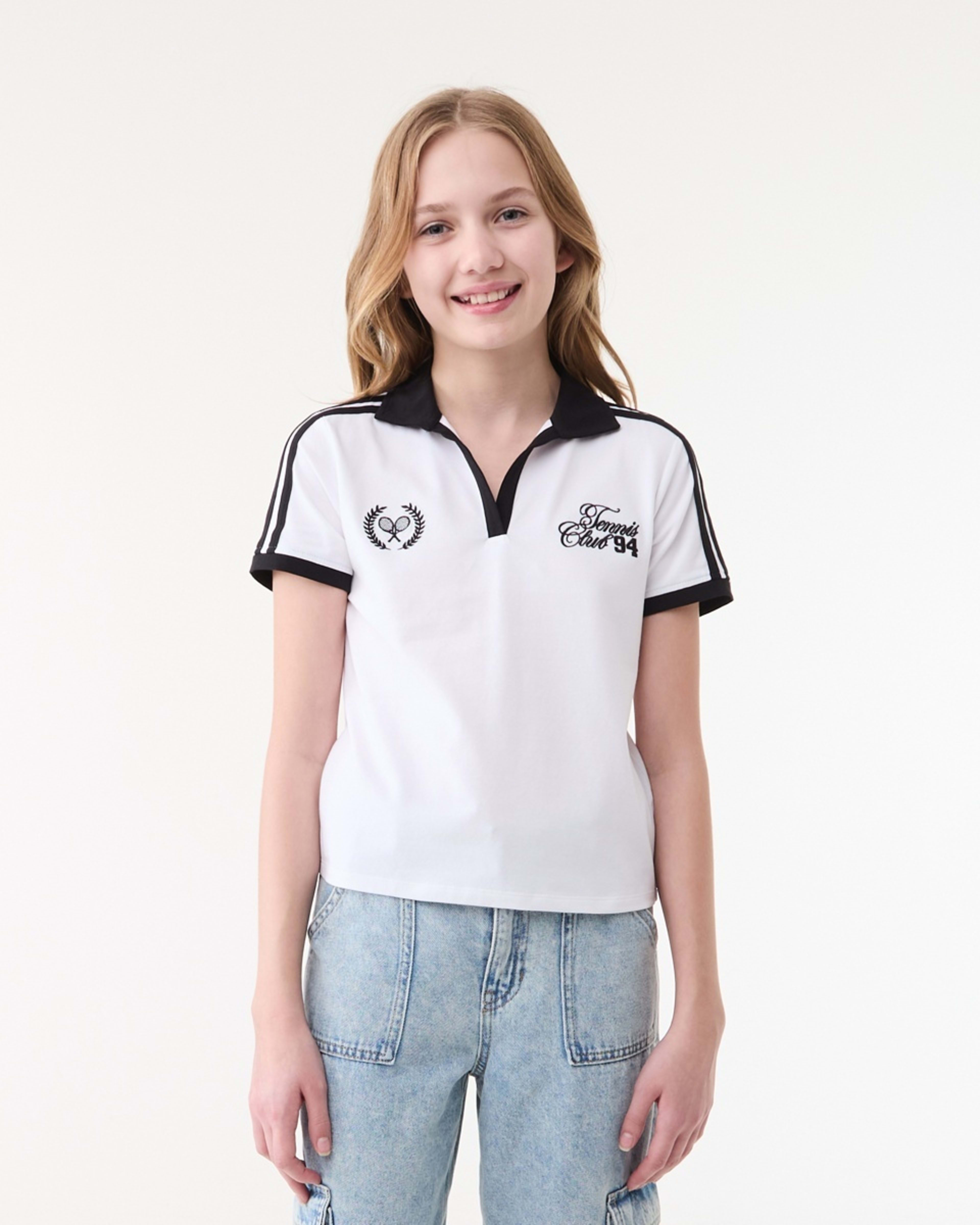 1 Polo T-shirt WHITE TENNIS CLUB, 1 of 6