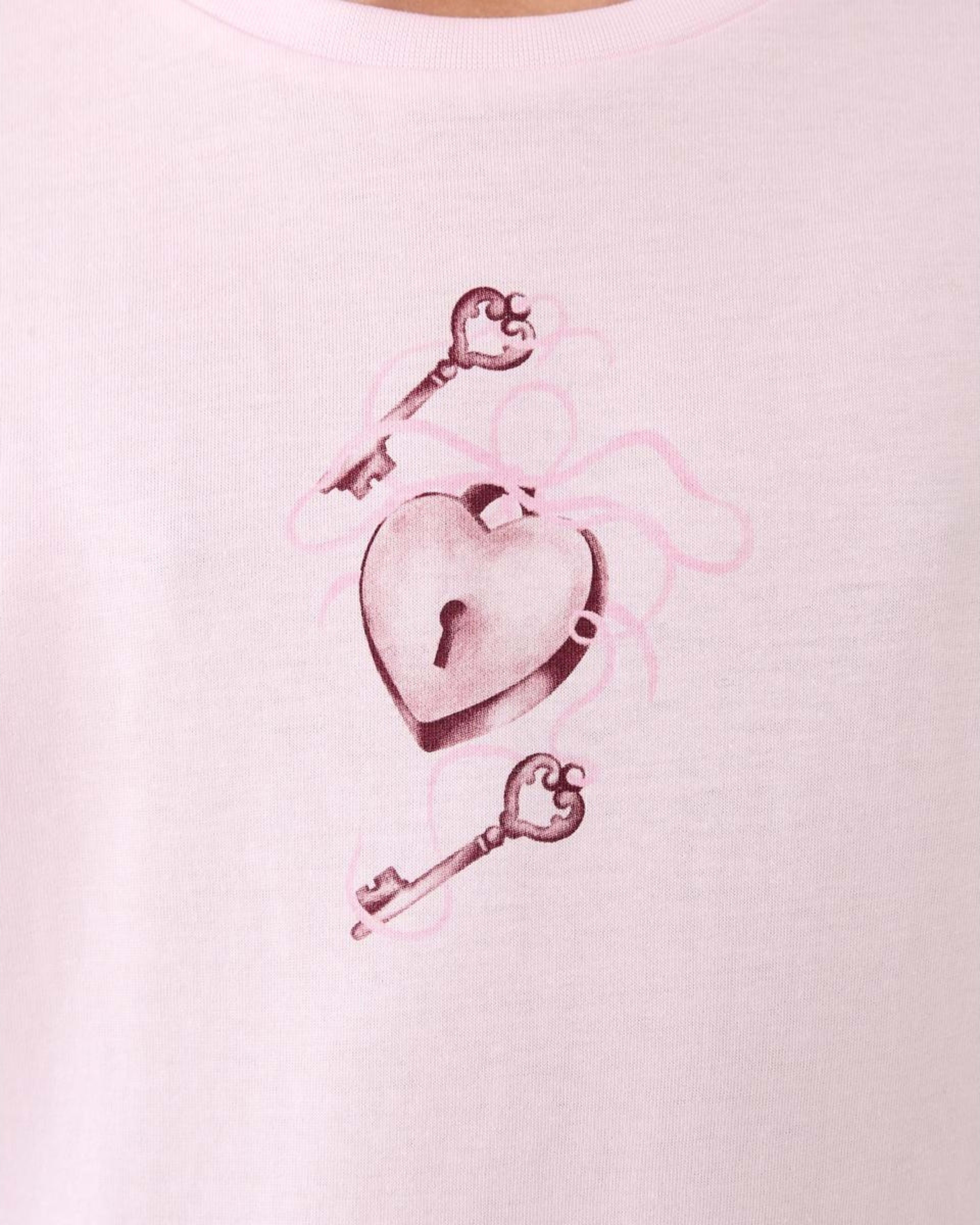 5 Short Sleeve Print T-shirt Pnk Lock, 5 of 7