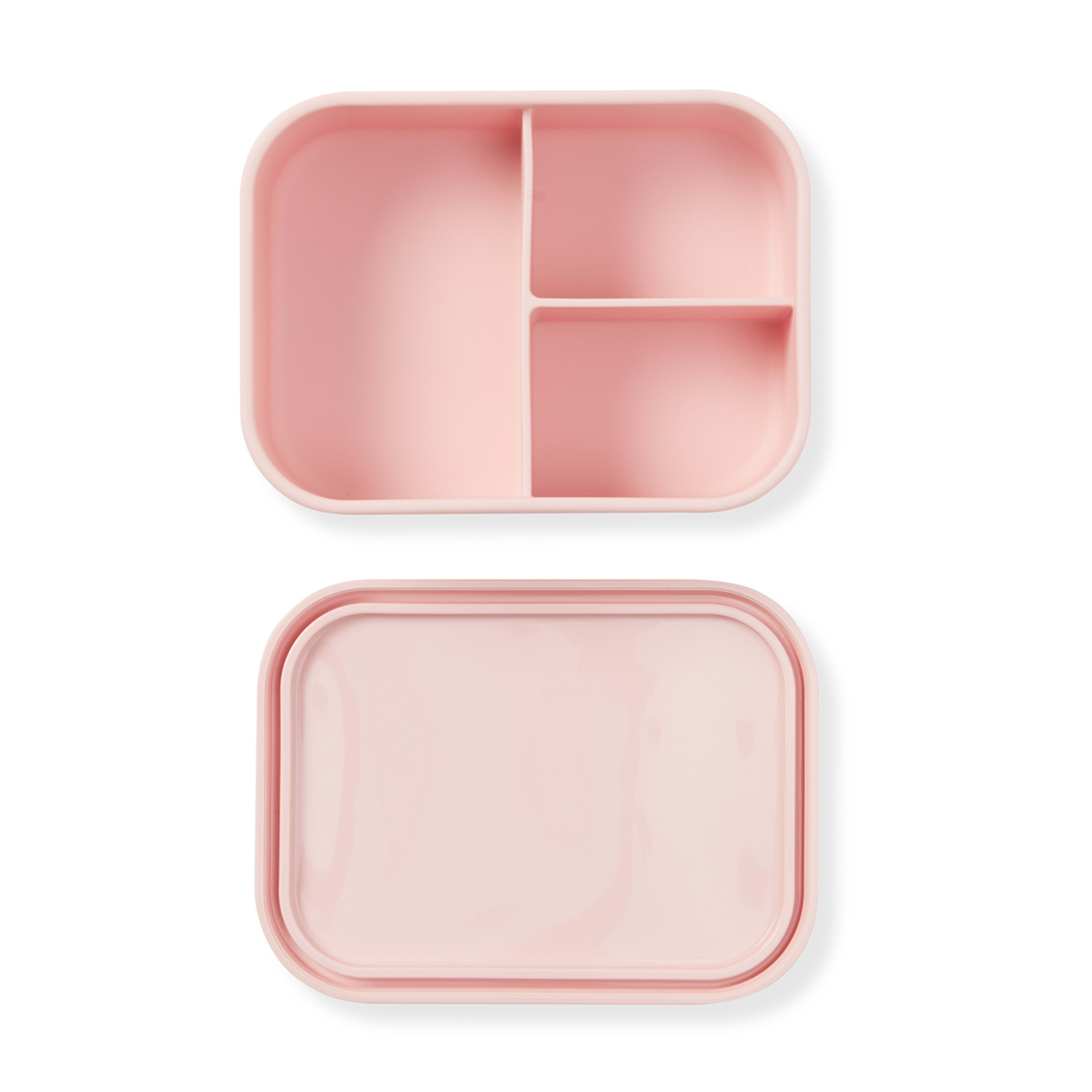Pink Silicone Bento Lunch Box - Kmart