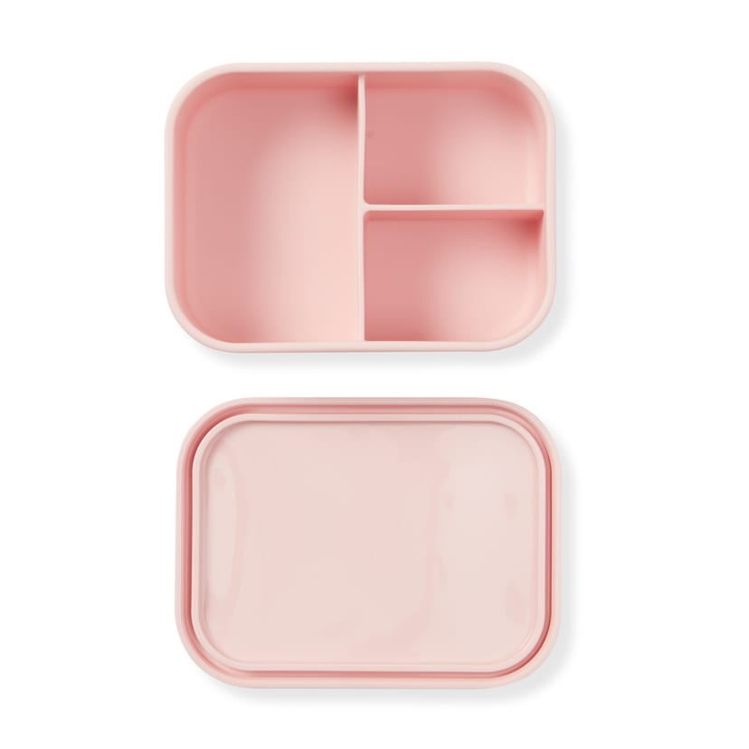 Pink Silicone Bento Lunch Box Kmart