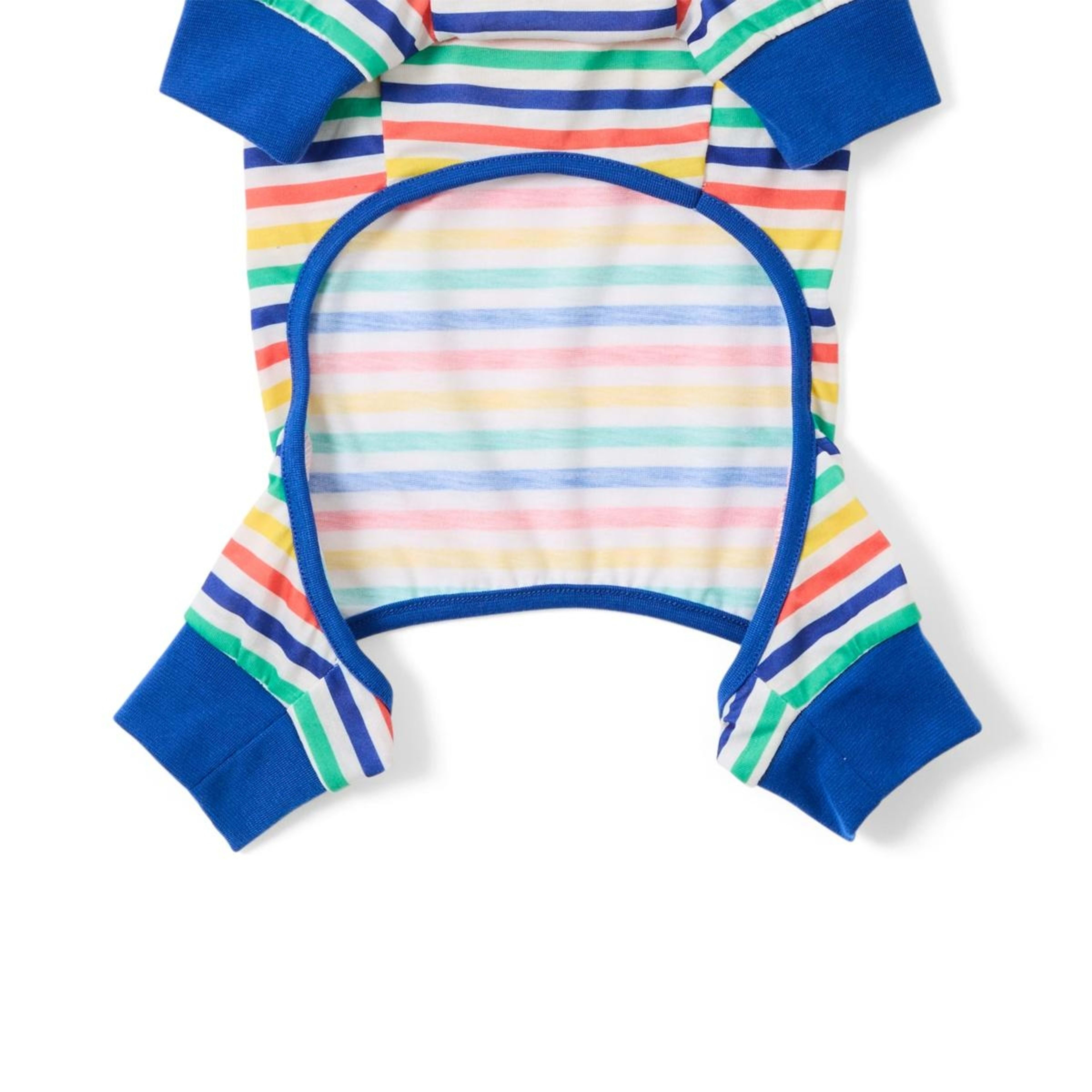 8 Pet Stripe Pyjamas - Medium, Blue, 8 of 9