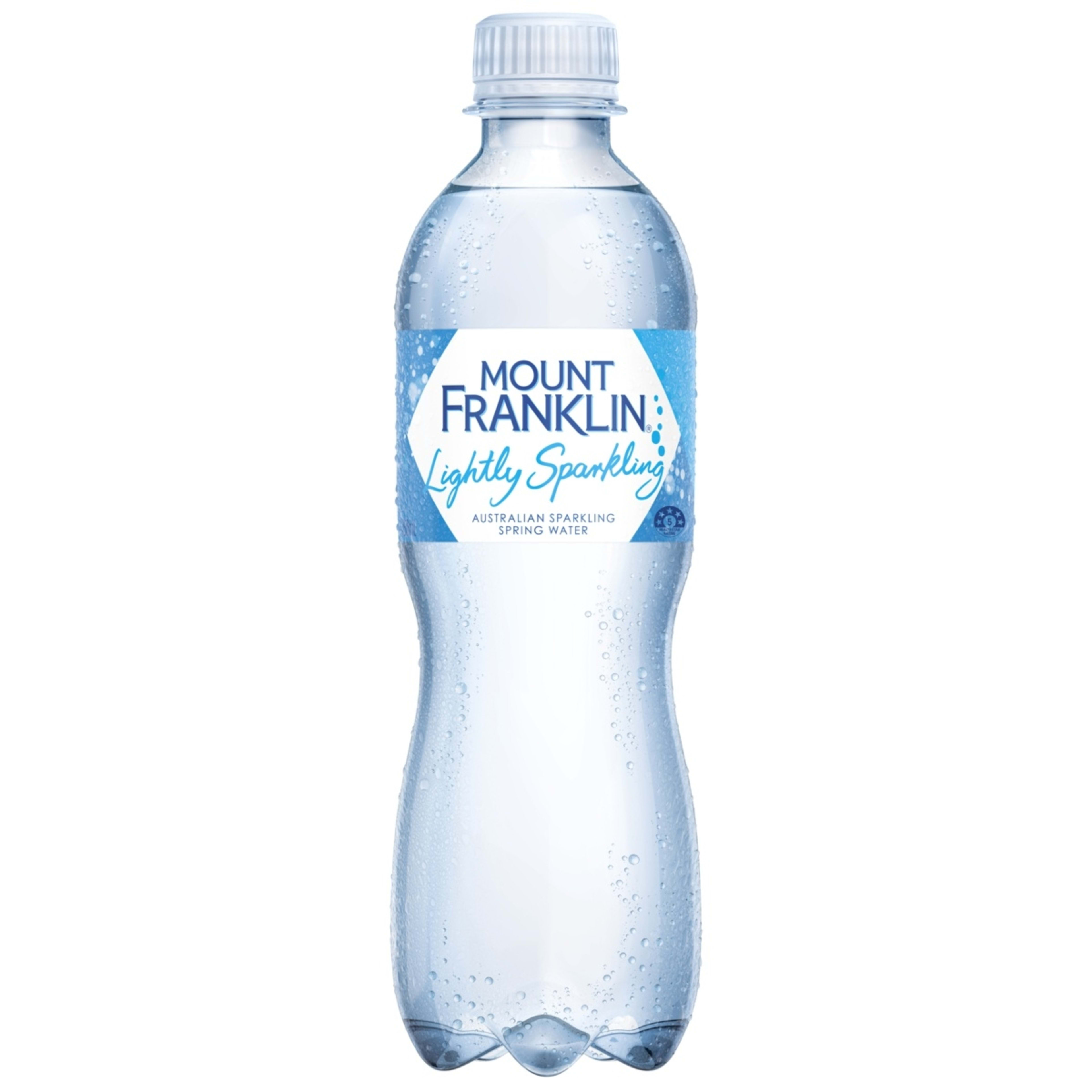 1 Mount Franklin Lightly Sparkling Water 450ml