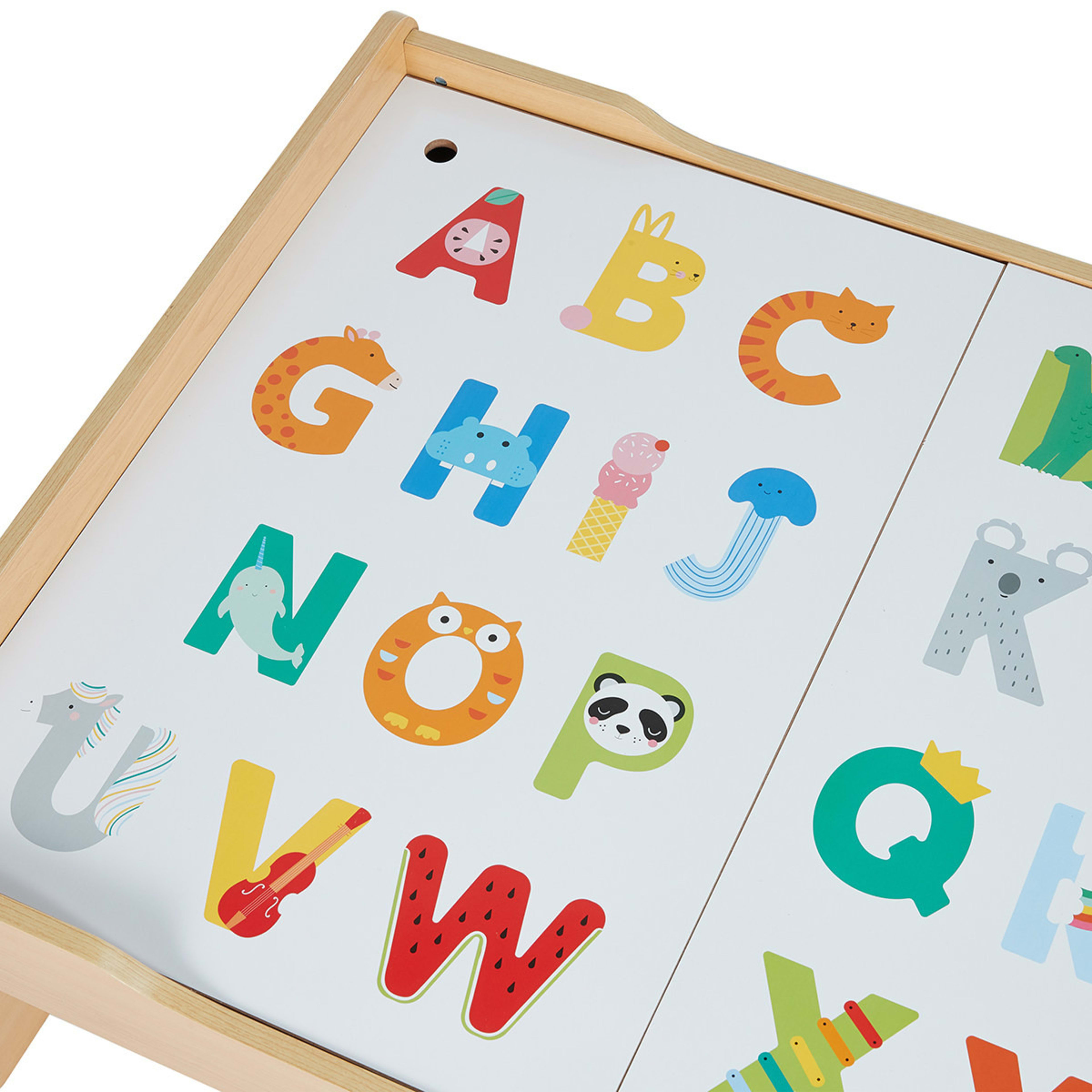 Wooden Train Table with Storage Kmart