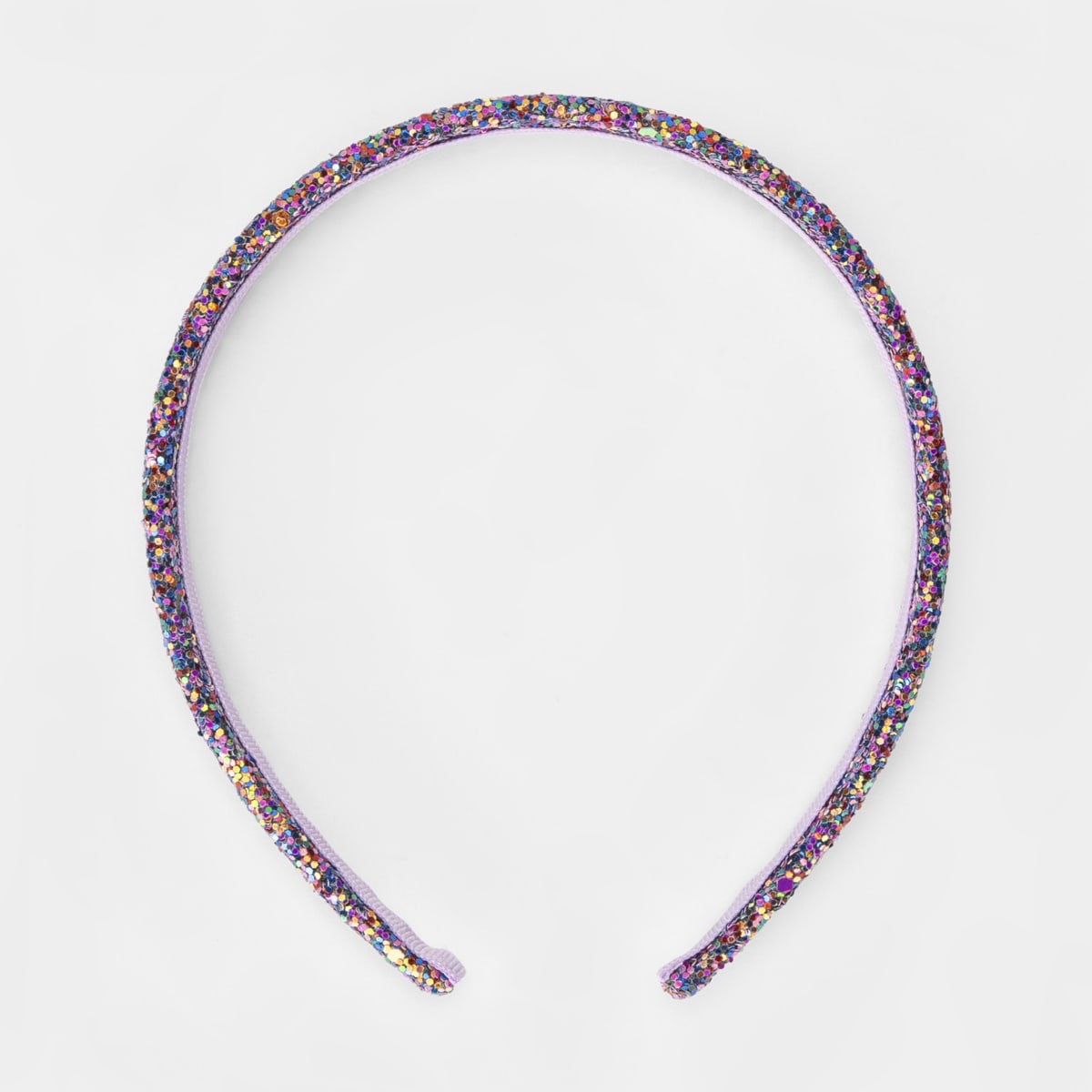 Glitter Headband Purple Kmart