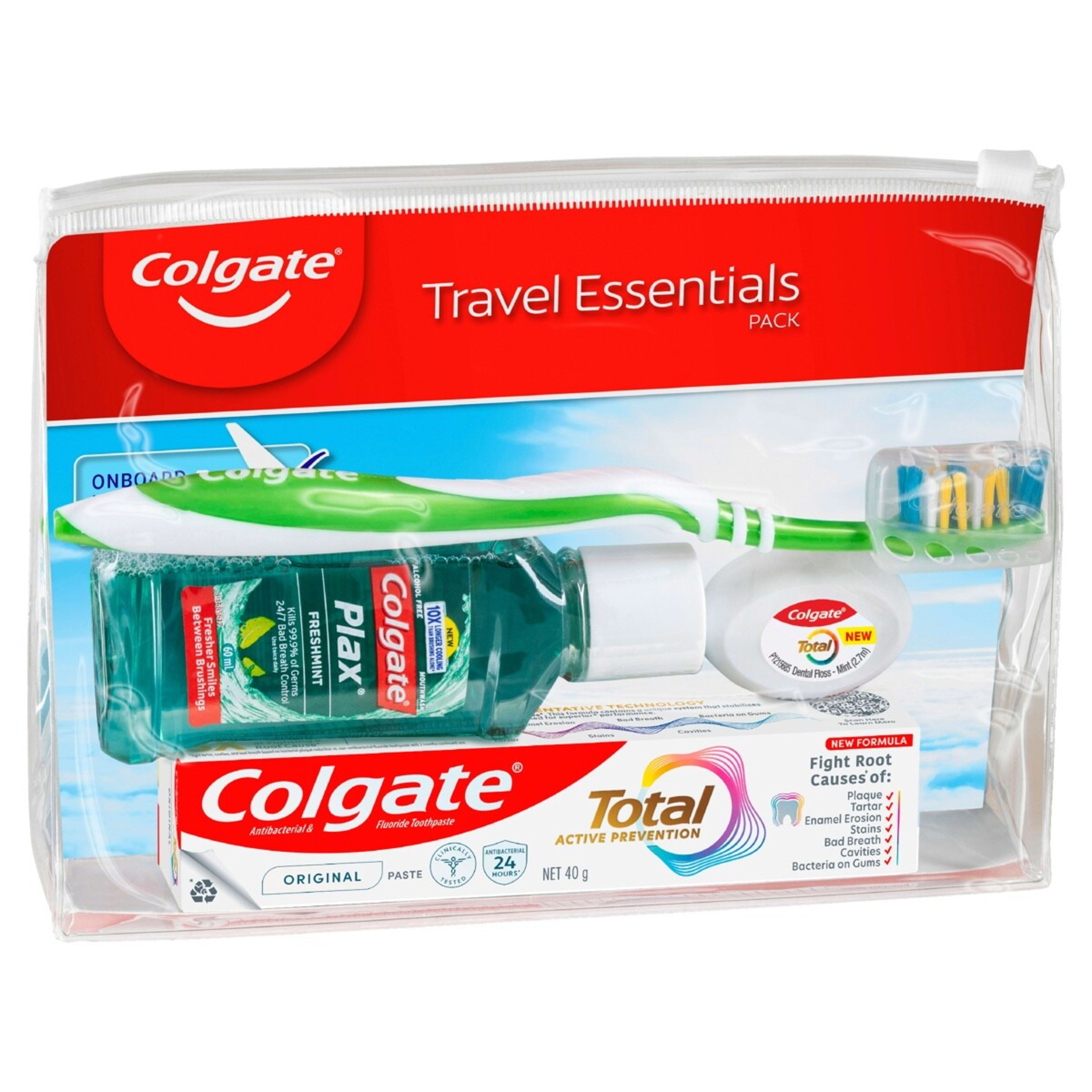 1 Colgate Travel Essentials Pack
