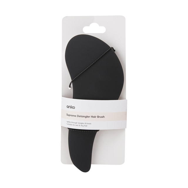 Supreme Detangler Hair Brush Black Kmart NZ