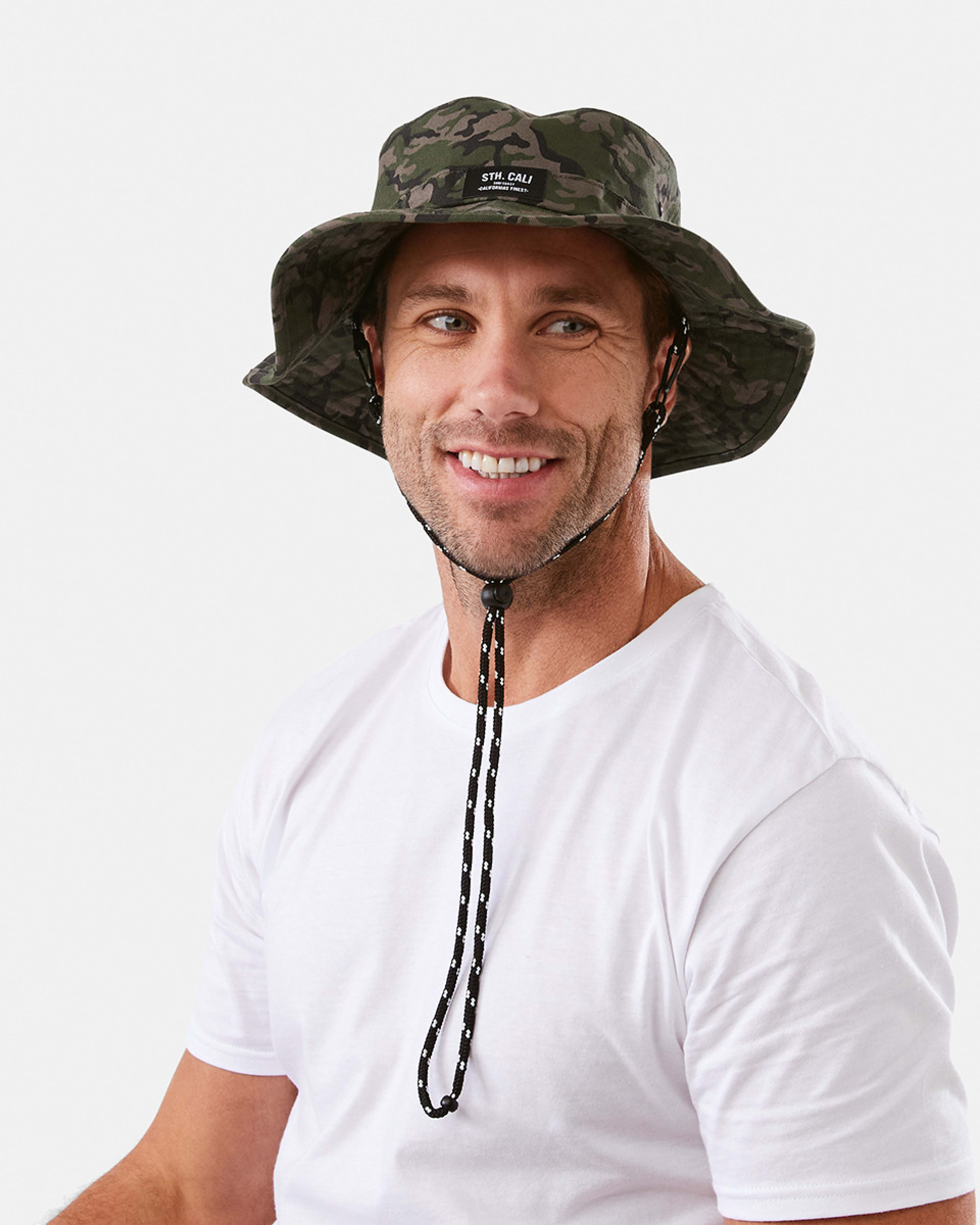 4 Wide Brim Ripstop Hat Sth Cali Camo, 4 of 5