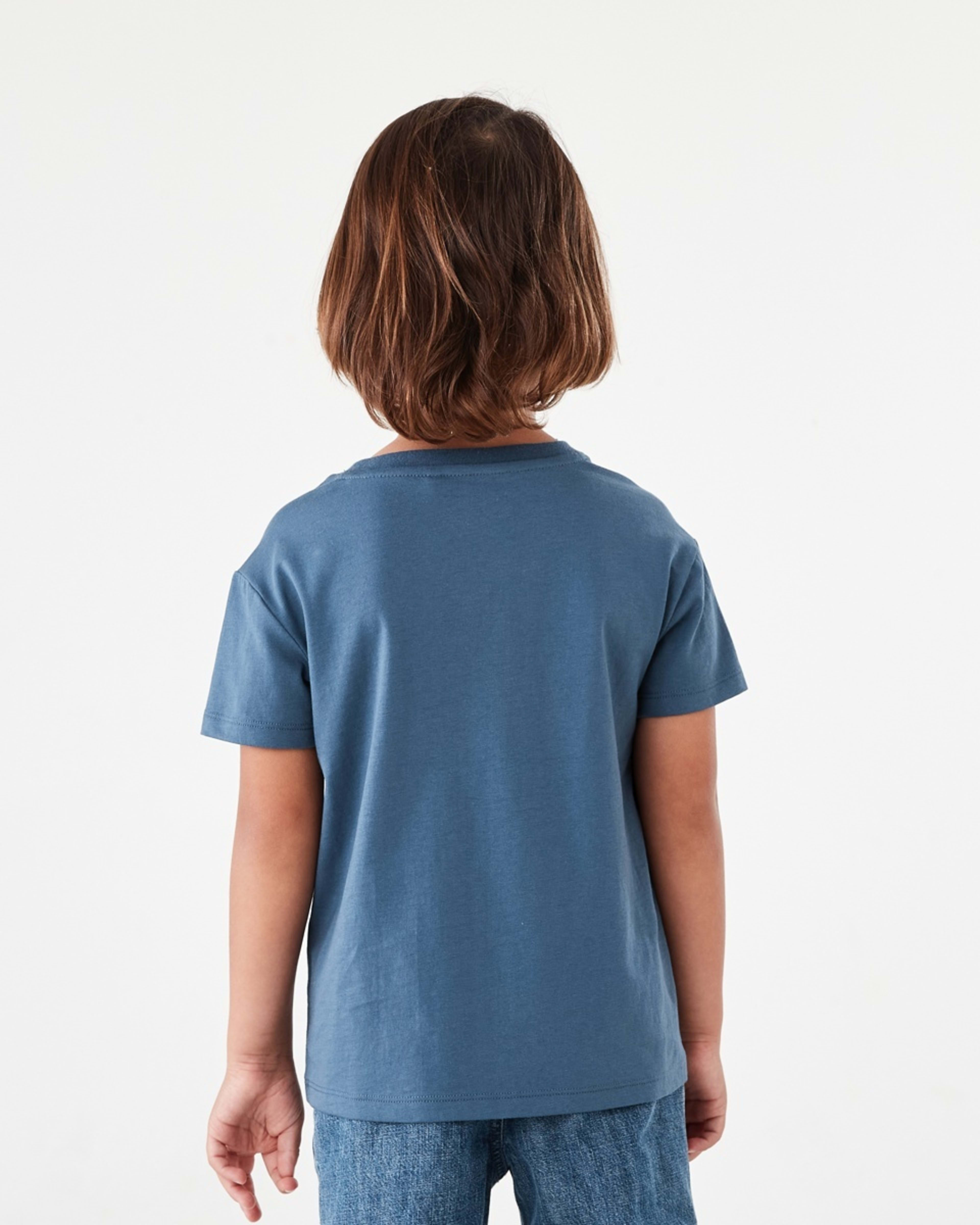 2 Chest Print T-shirt Nvy Varsit, 2 of 6