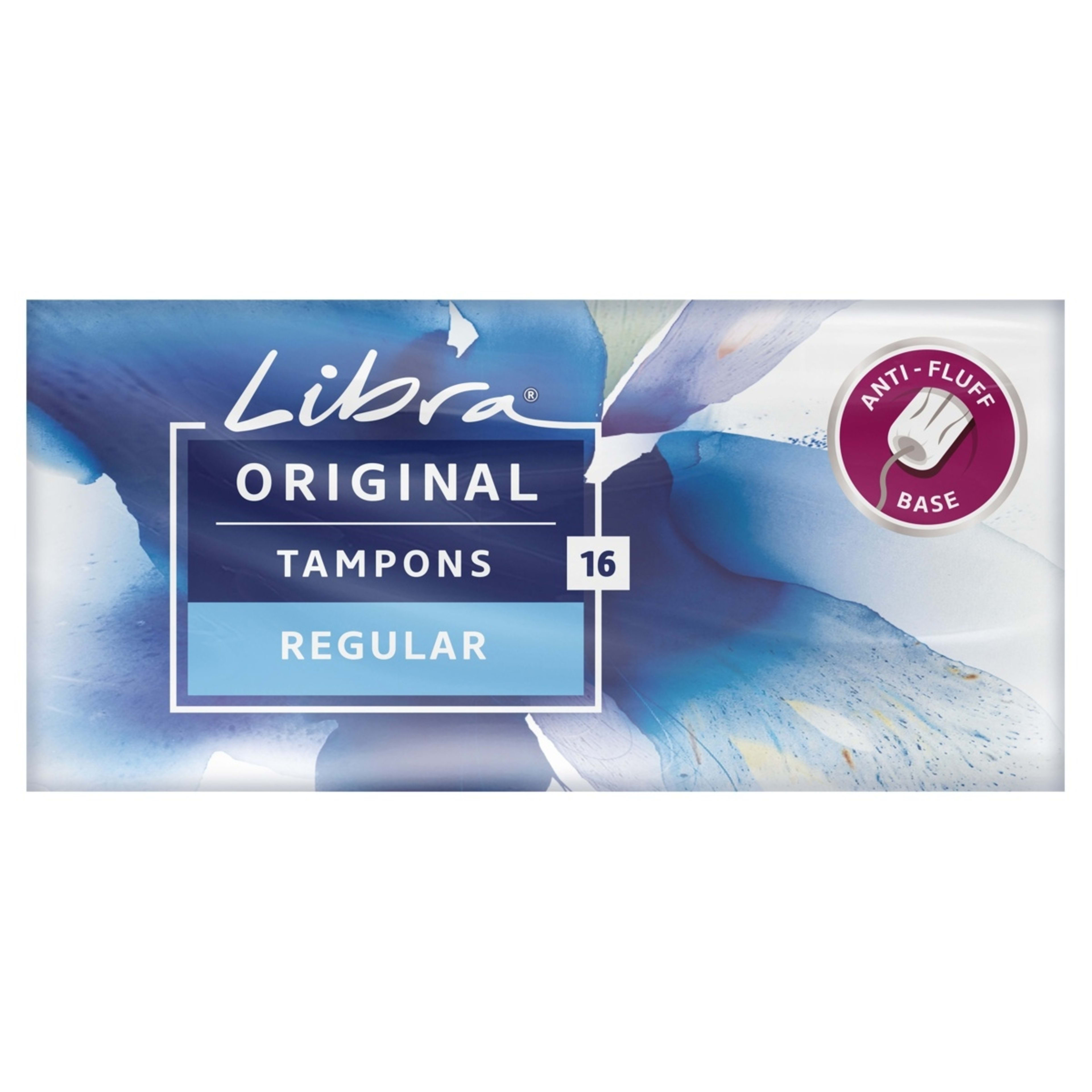 2 Libra 16 pack Original Regular Tampons, 2 of 2