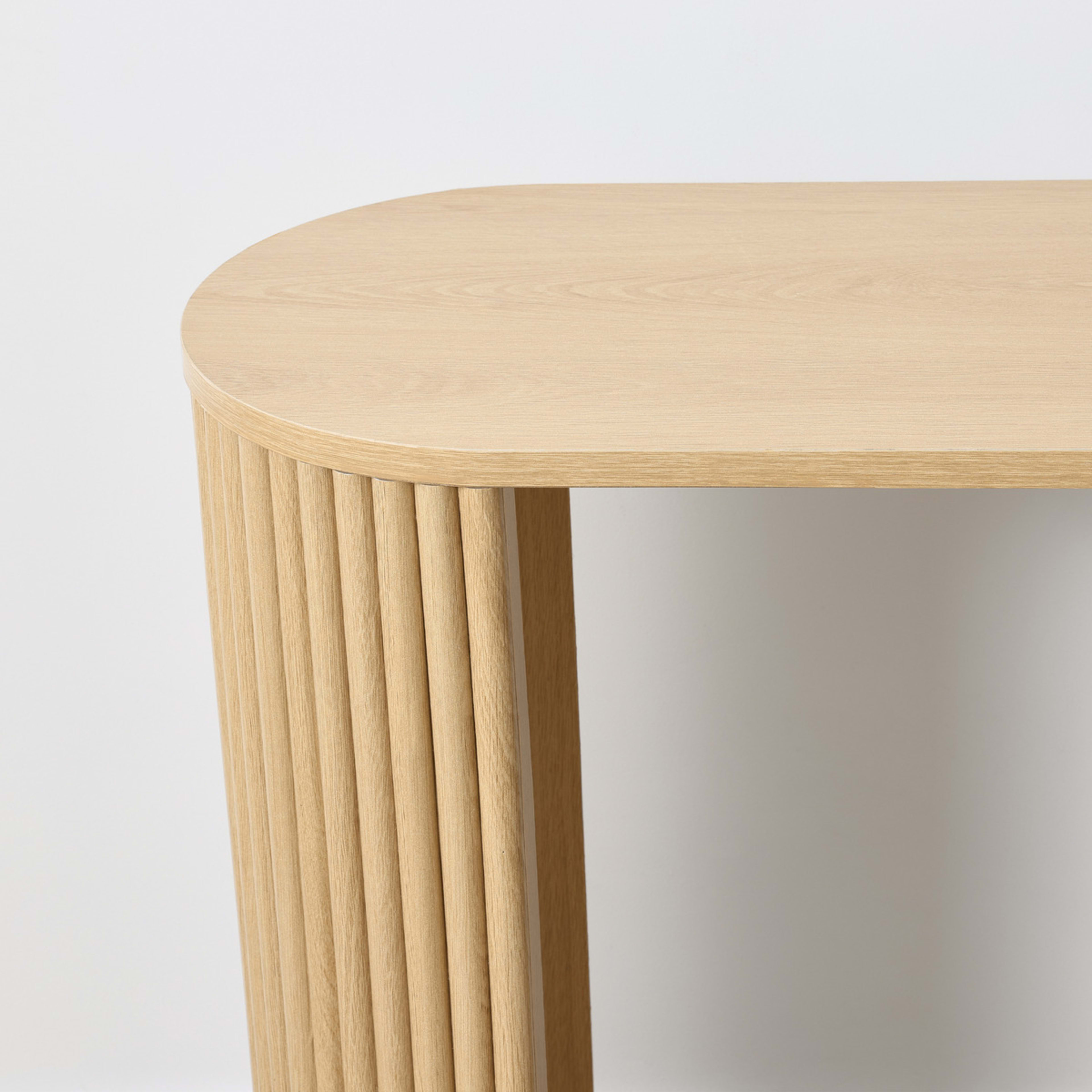 9 Ribbed Console Table, 9 of 10