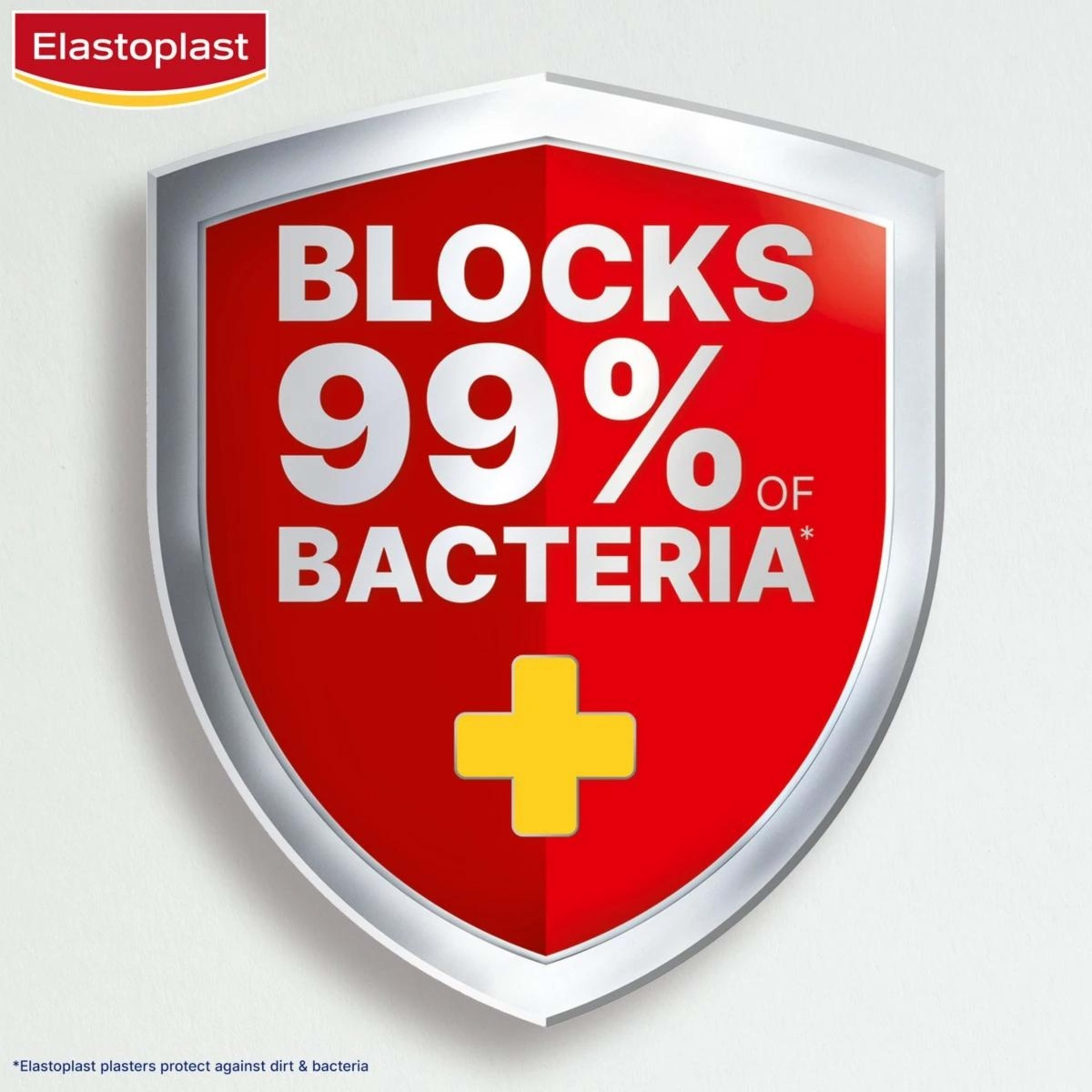 6 Elastoplast 40 Pack Plastic Water-Resistant Plasters, 6 of 8
