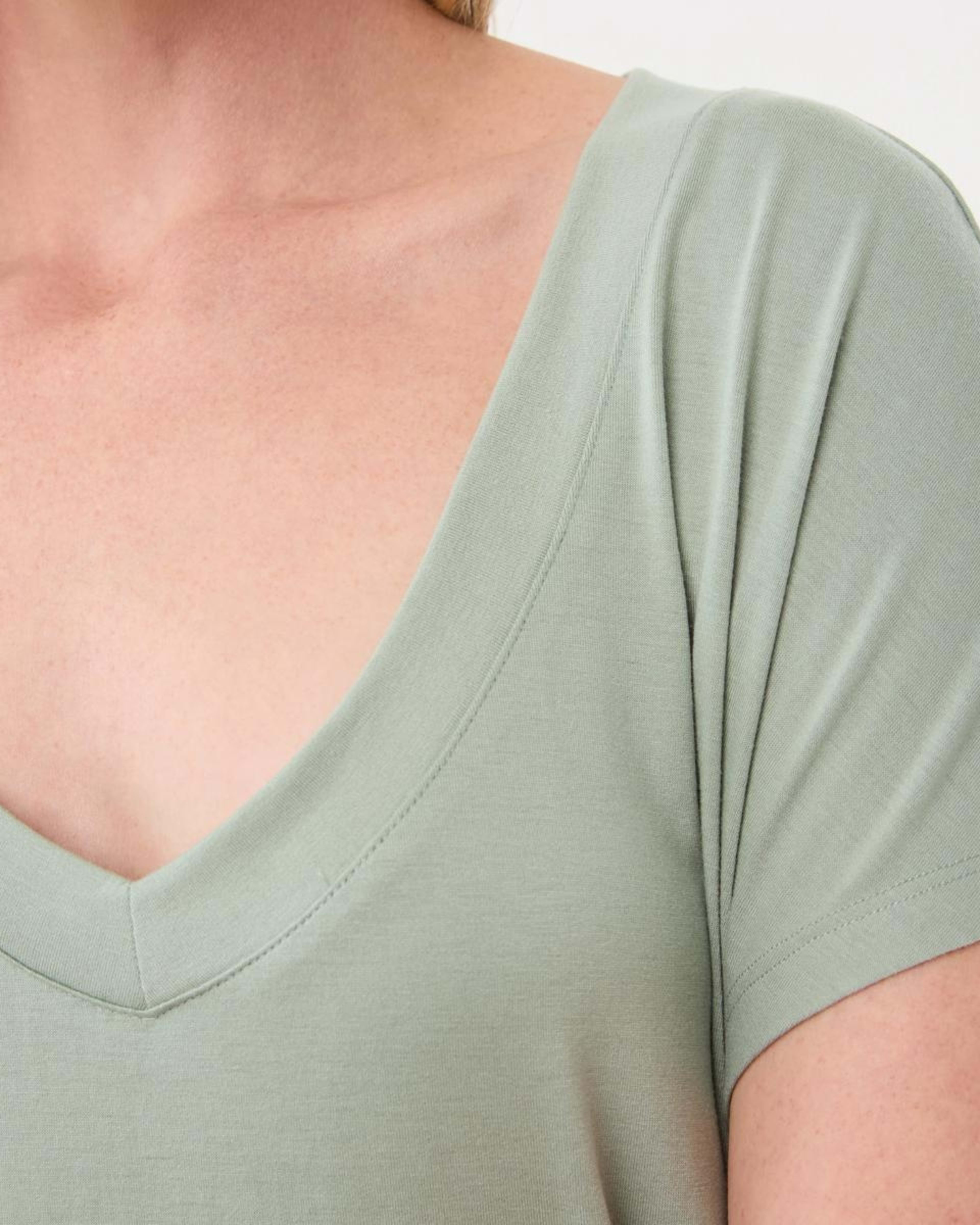 5 Short Sleeve Comfort Nightie ICEBERG GREEN, 5 of 5