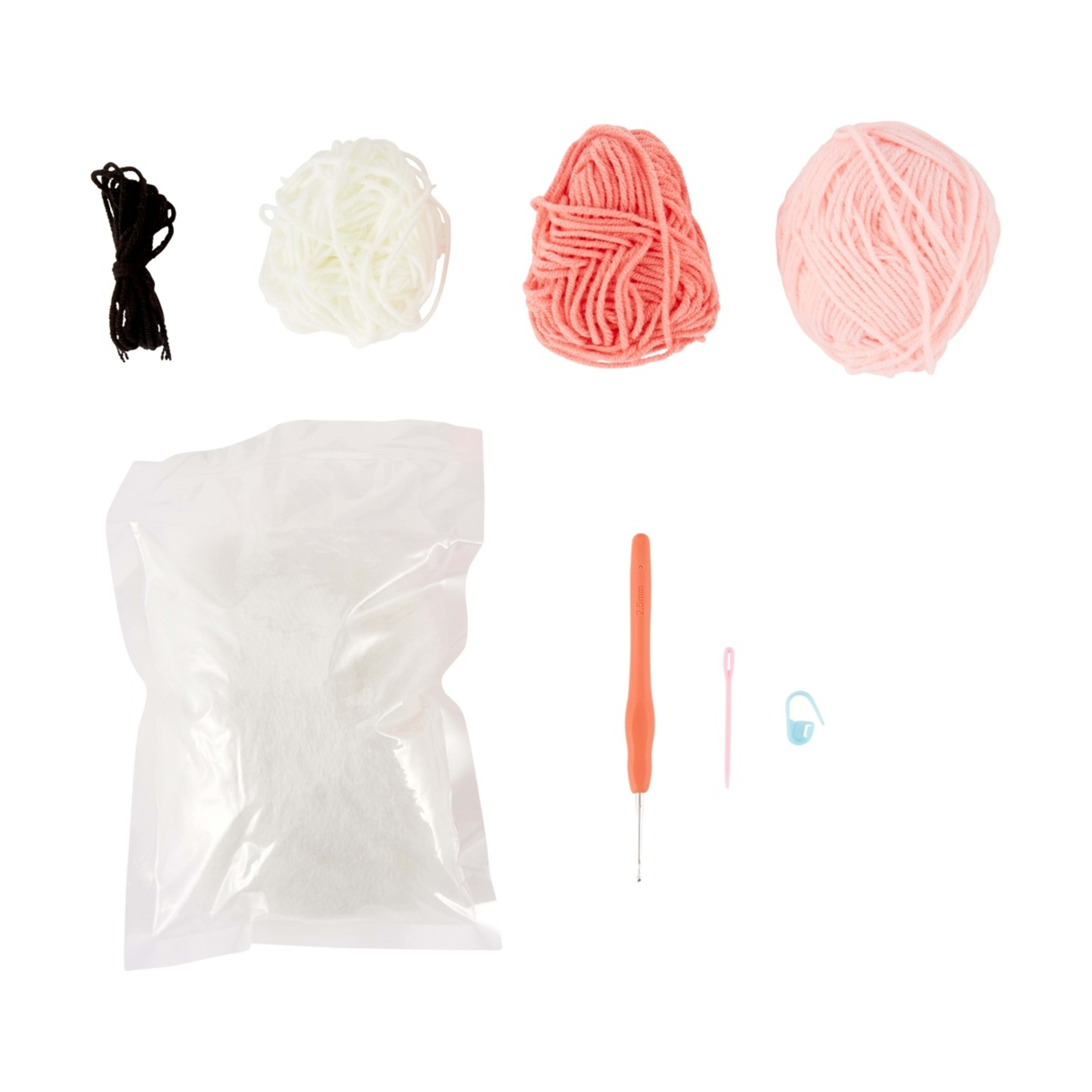 2 DIY Crochet Kit - Axolotl, 2 of 3