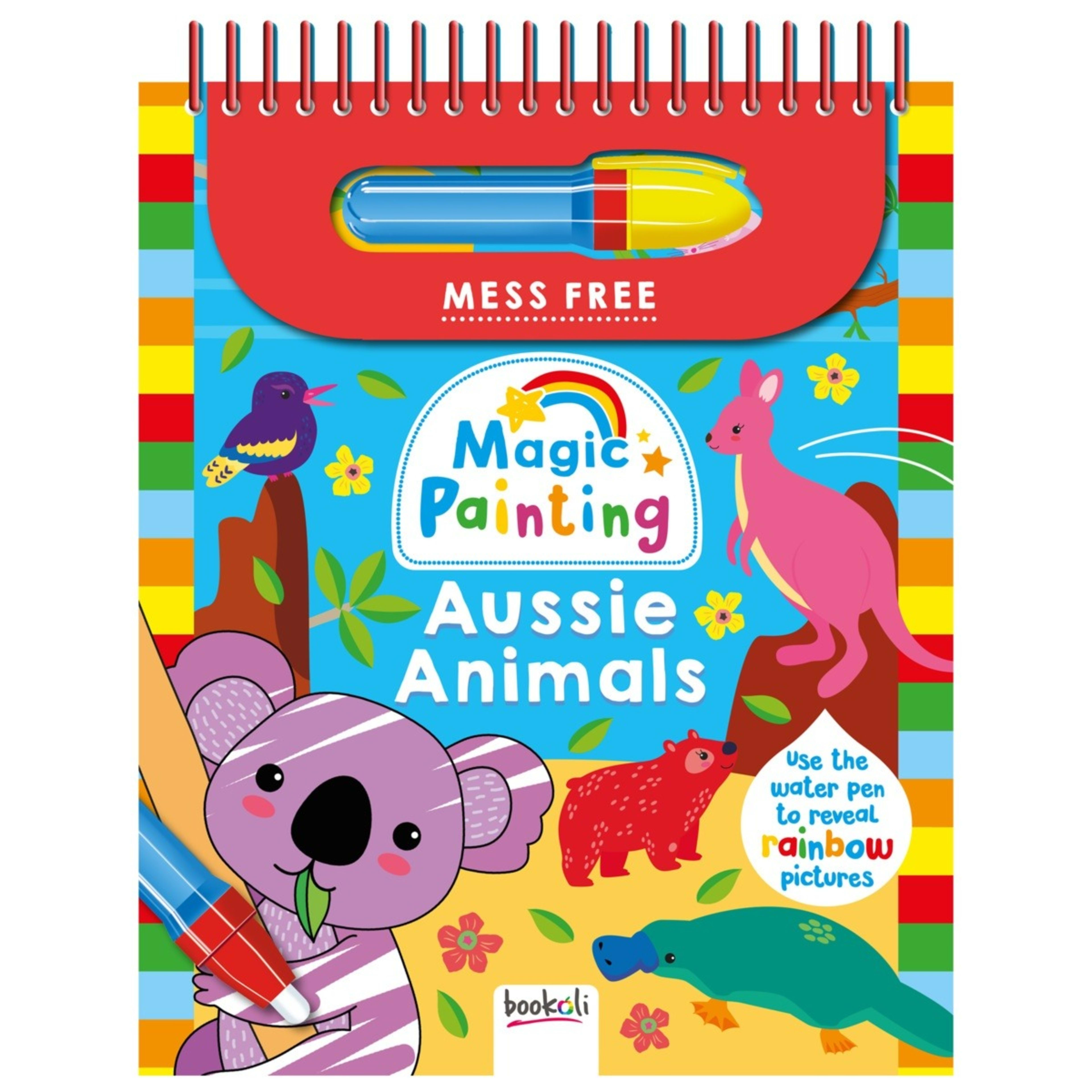 1 Mess Free Magic Painting: Aussie Animals - Book
