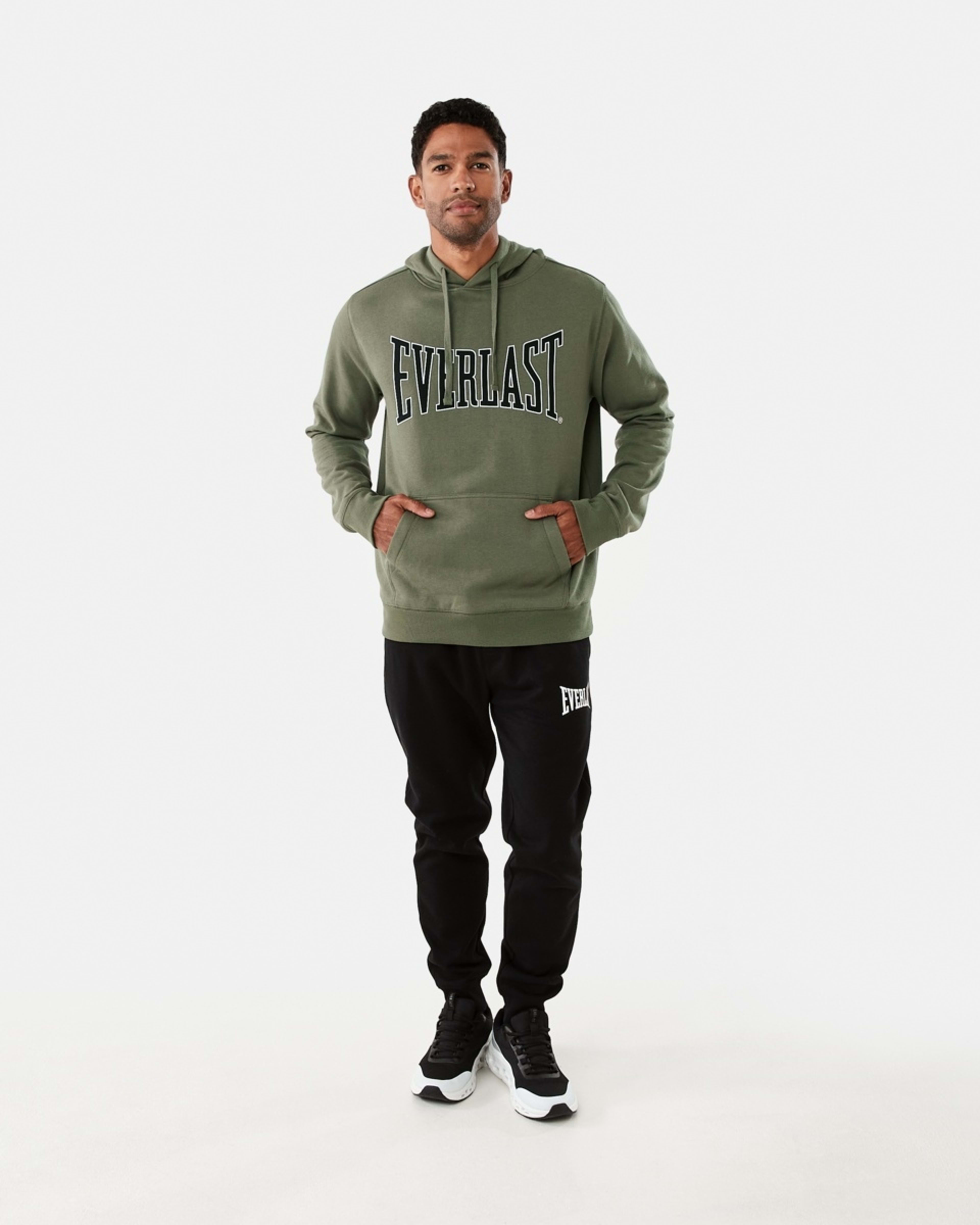 7 Everlast Mens Slim Trackpants EVER BLACK, 7 of 7