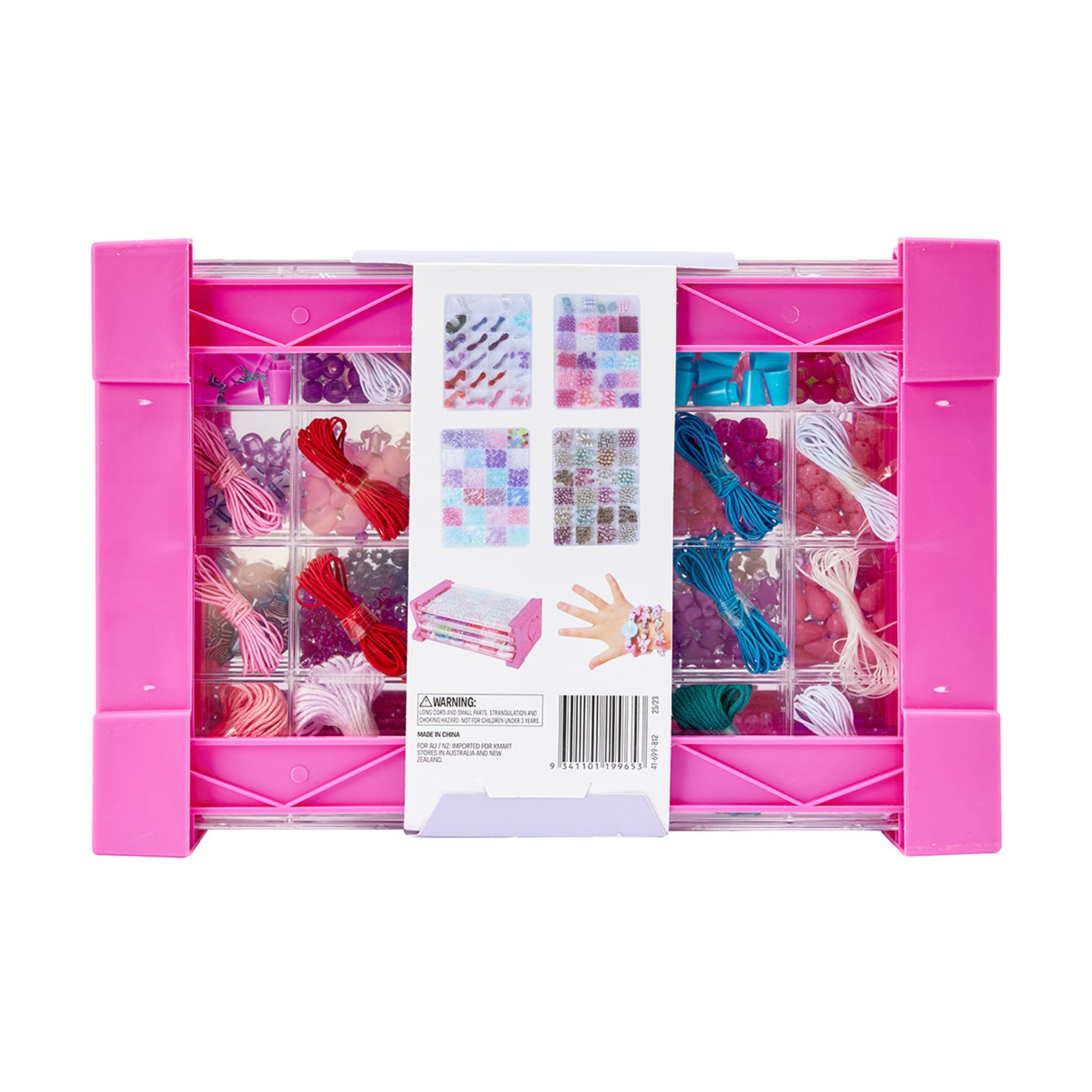 4 Tray Bead Set Kmart NZ