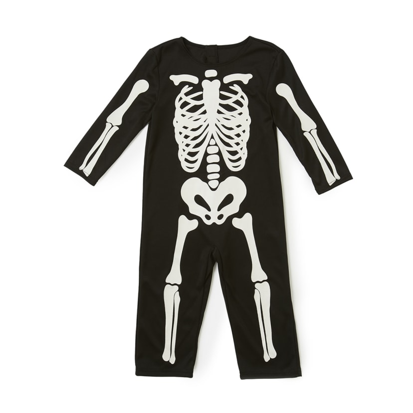Toddler Skeleton Costume Ages 23 Kmart