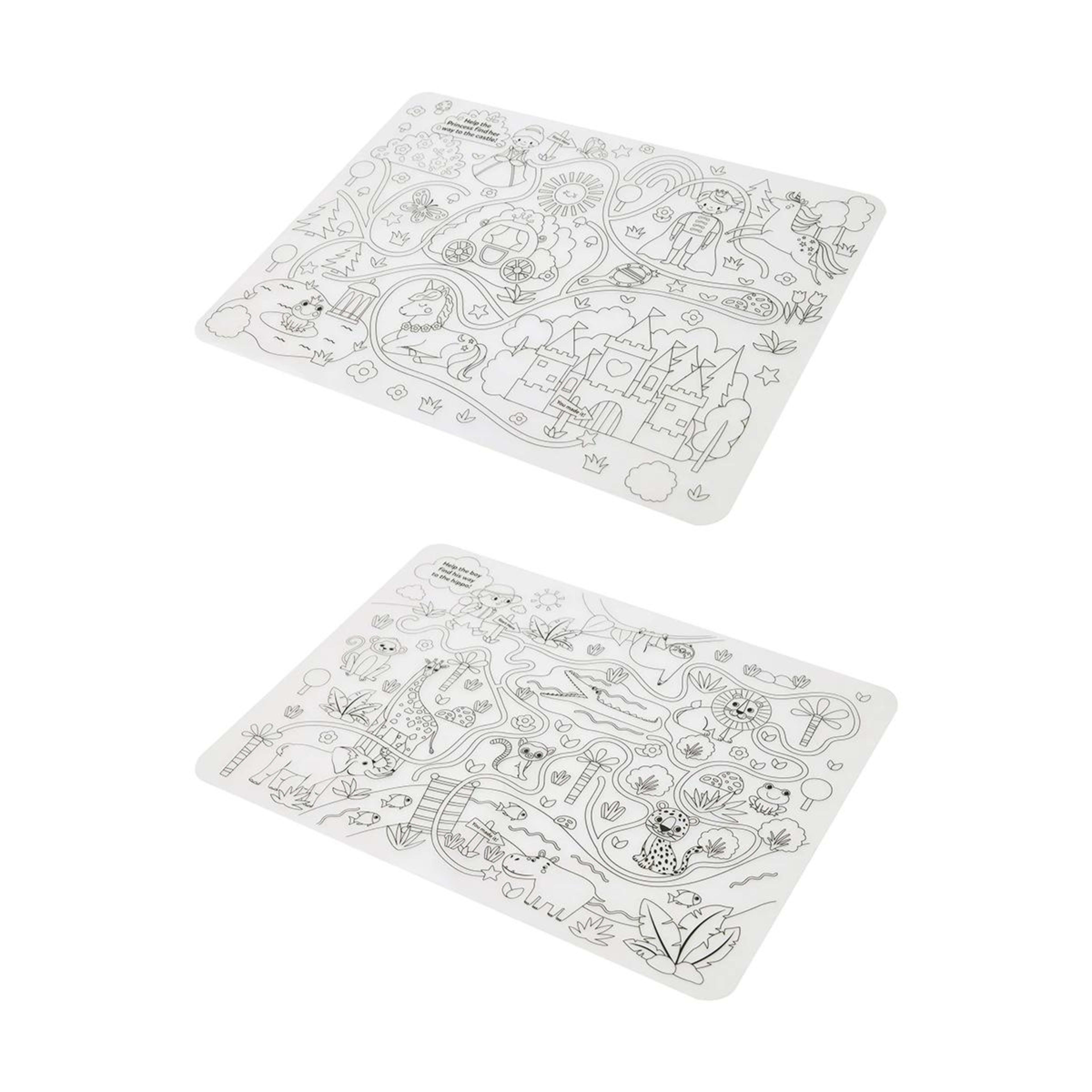 5 9 Pack Colour in Washable Silicone Placemat - Assorted, 5 of 10