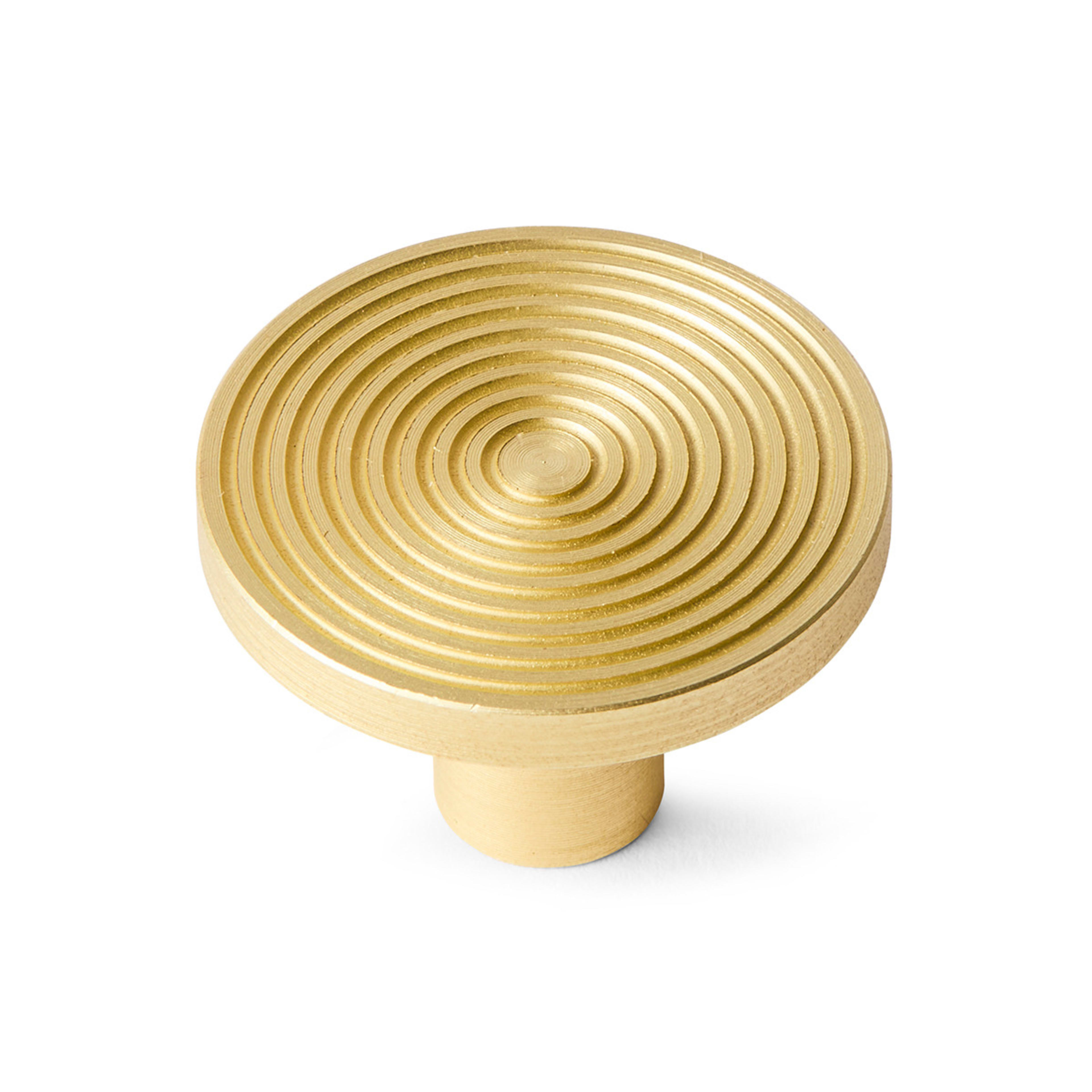 6 2 Pack Linear Round Handles - Gold Look, 6 of 8