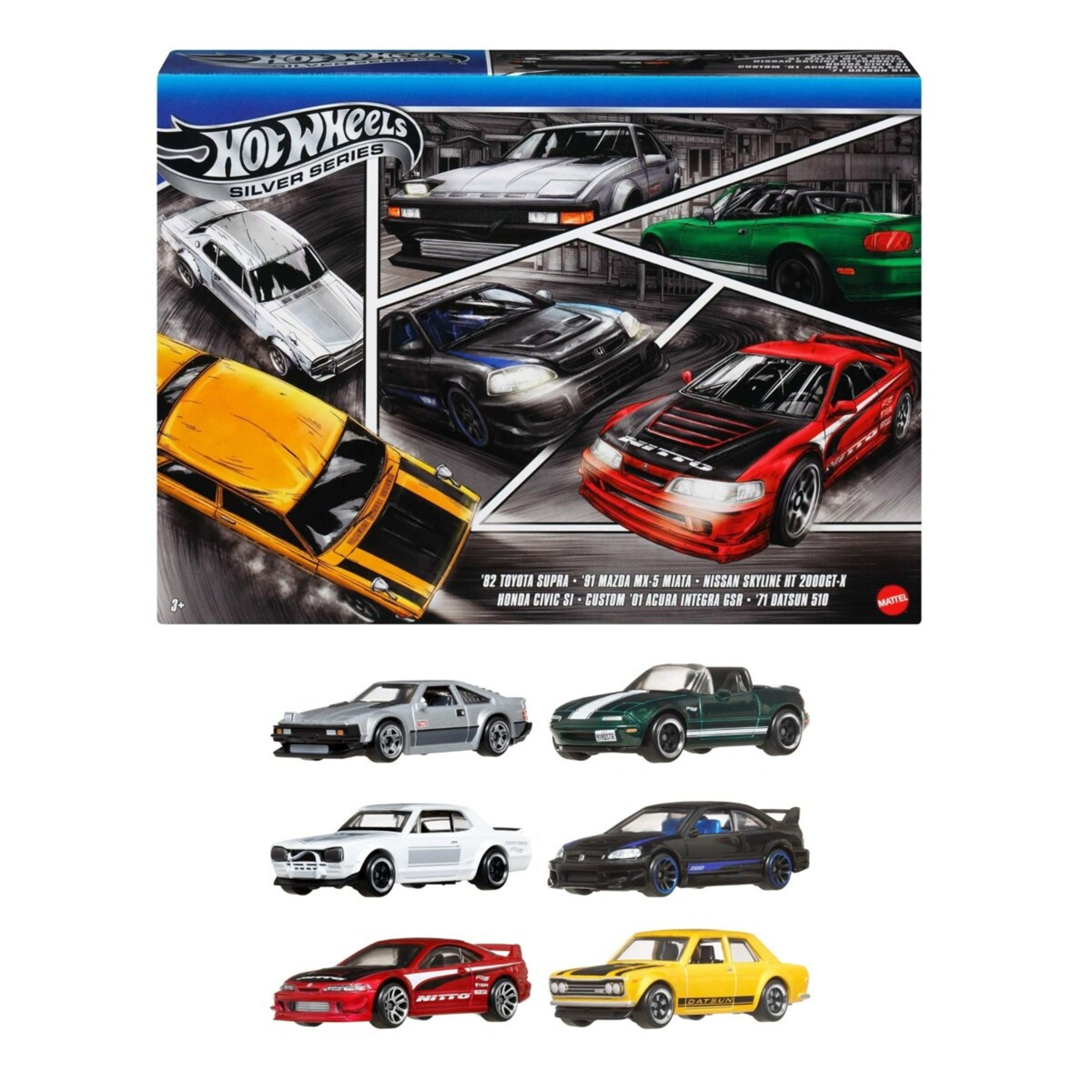 1 Hot Wheels Silver Series Streets of Japan Multipack