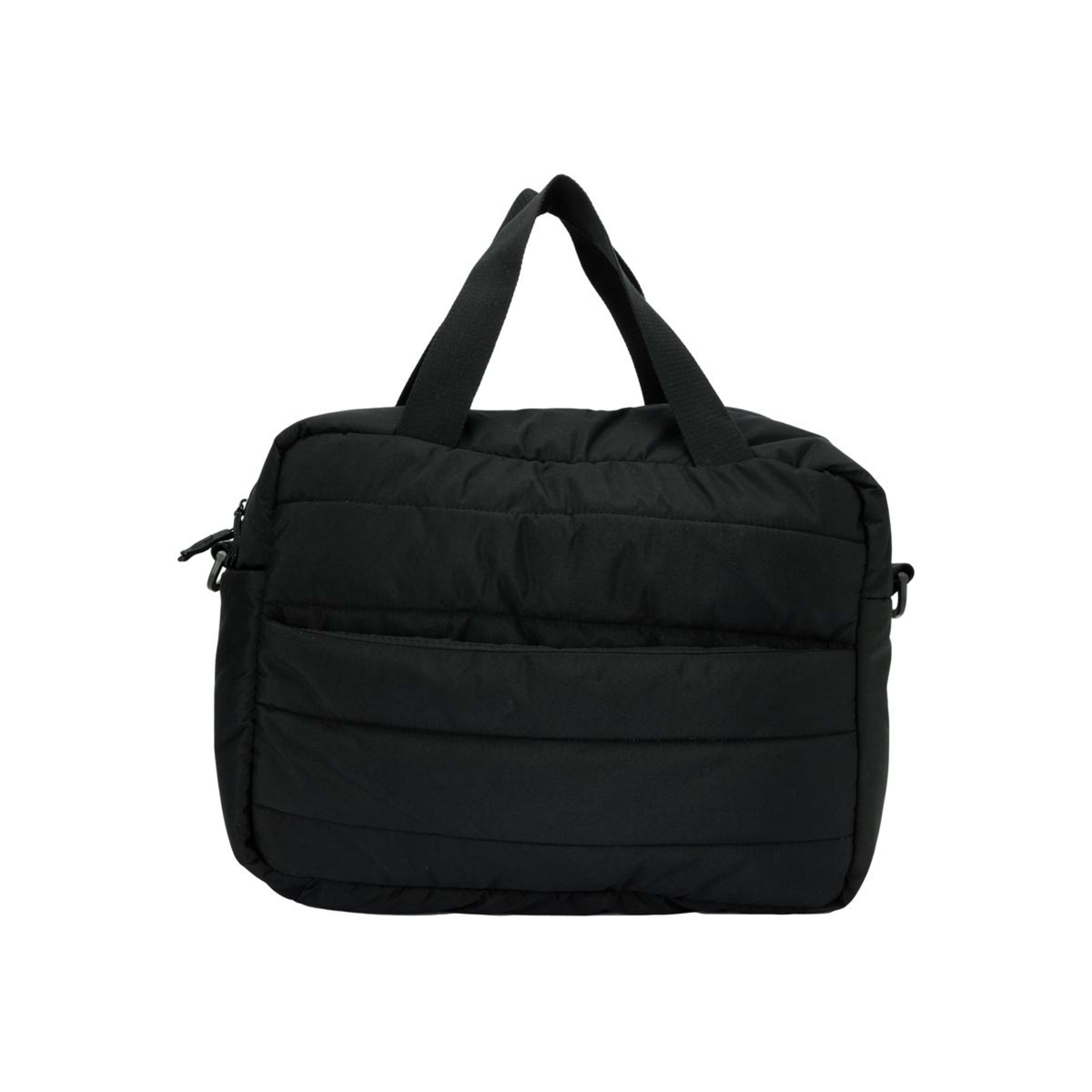 3 Quilted Nappy Bag - Black, 3 of 7