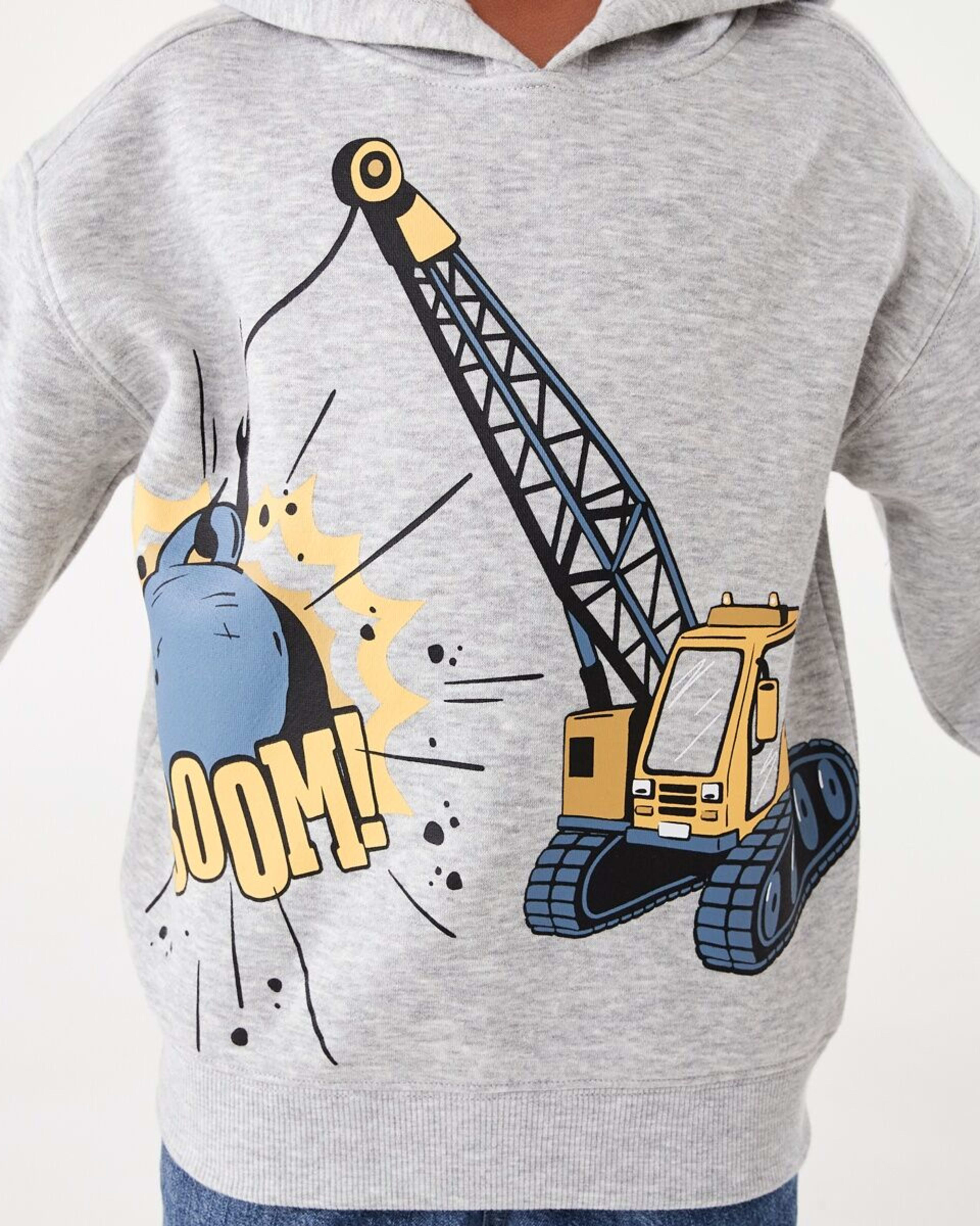 4 Print Hoodie Mrl Digger, 4 of 8