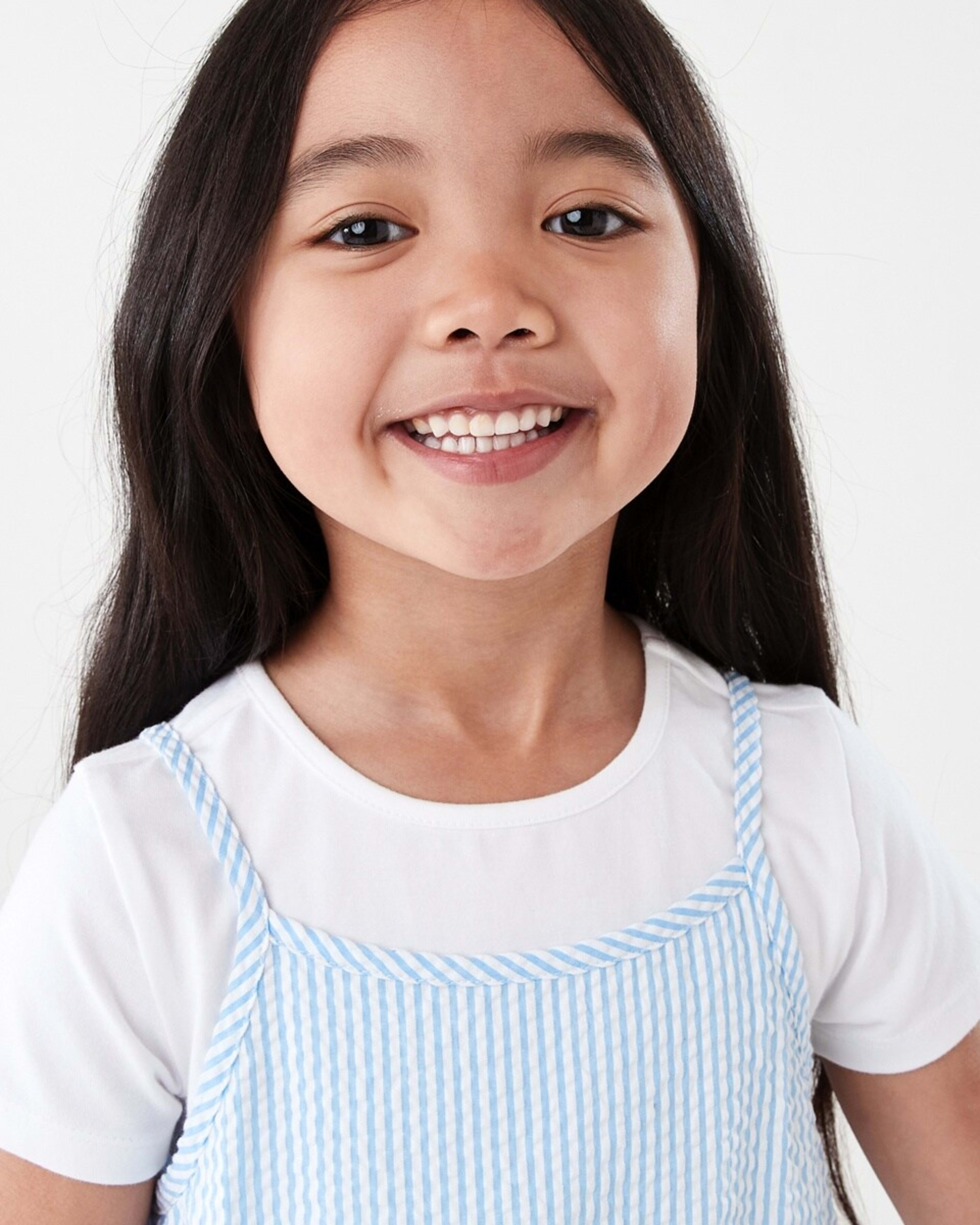 3 2 Piece T-shirt and Dress Set Stripe, 3 of 7