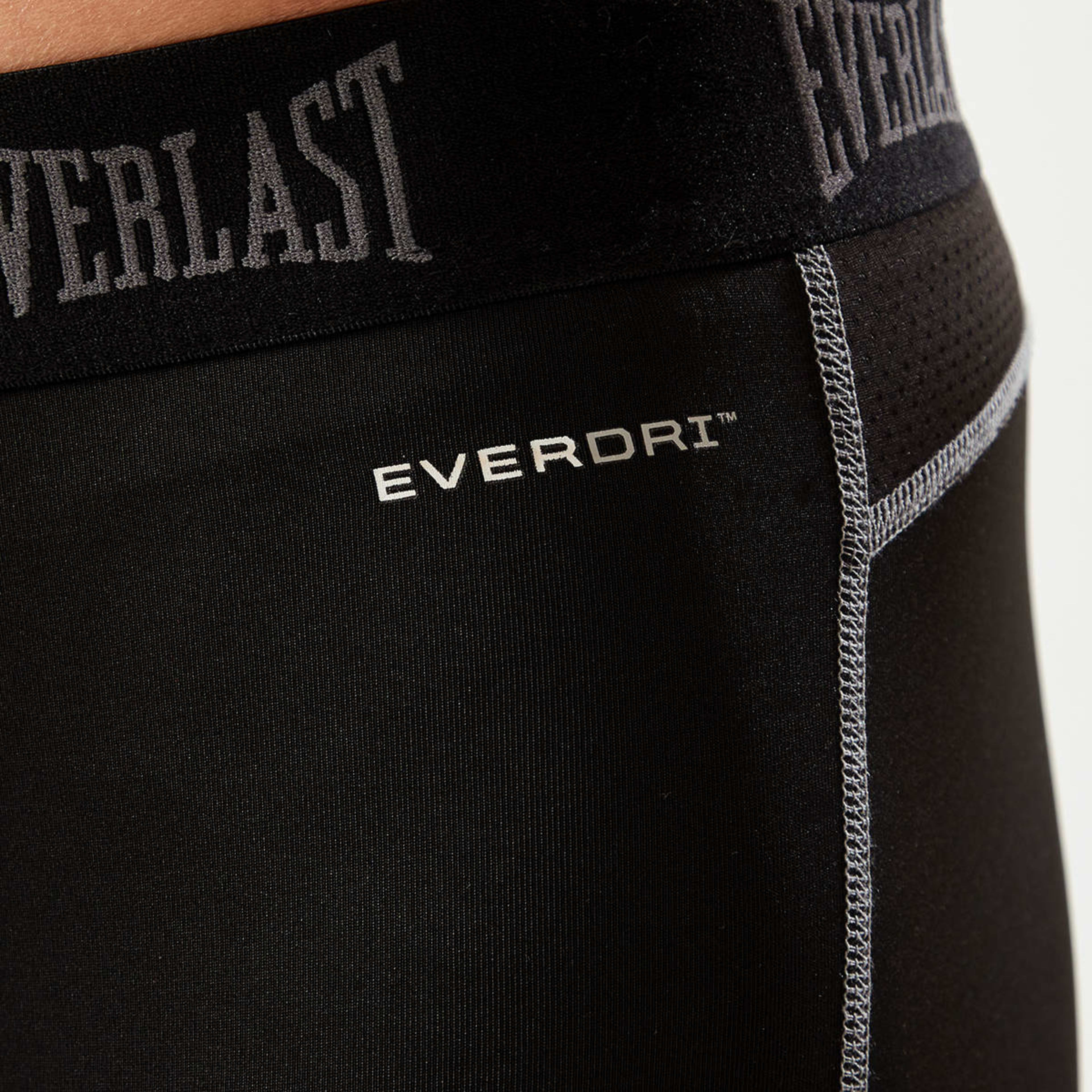 6 Everlast Mens Long Leg Performance Trunks Everlast Vertical Black, 6 of 8
