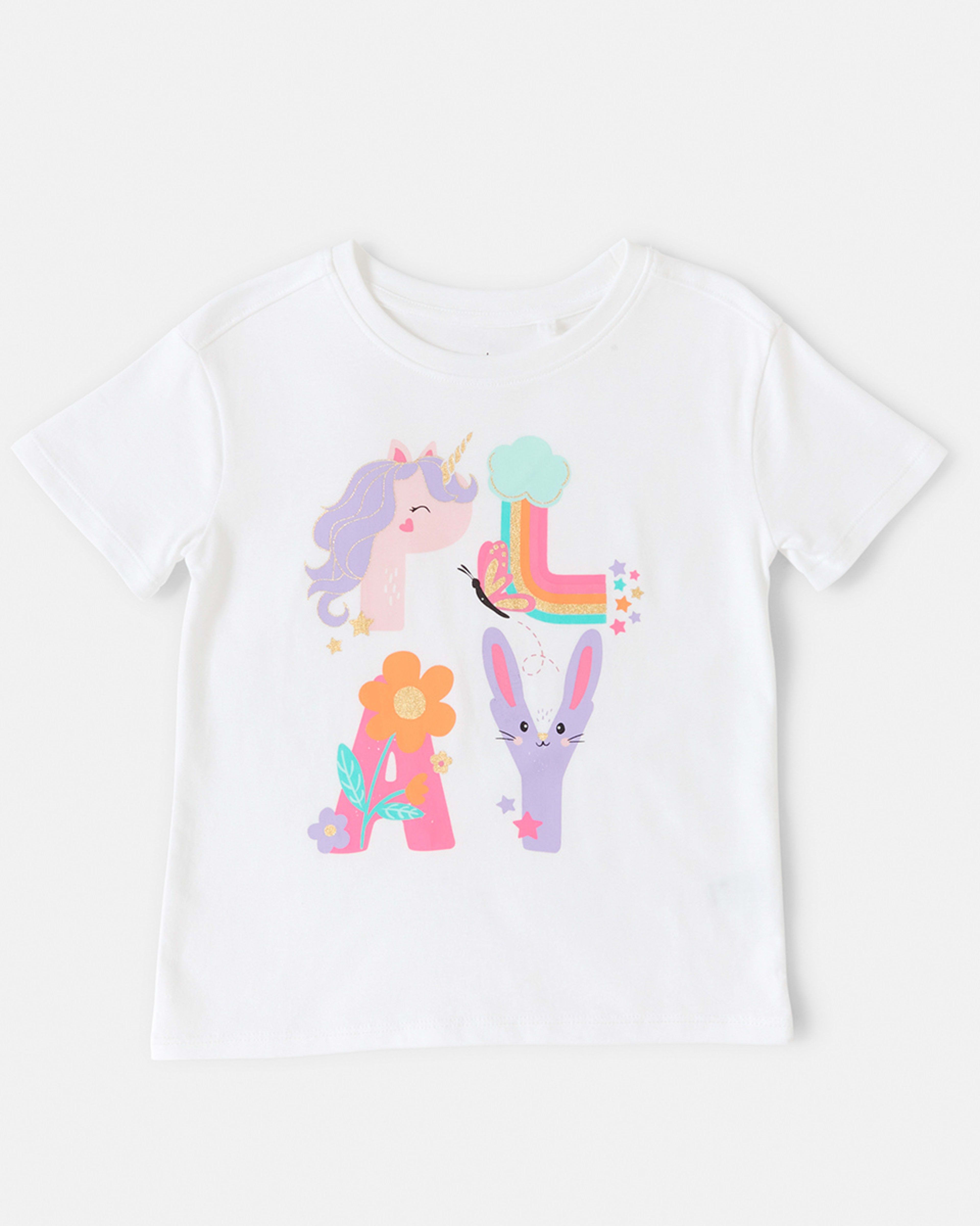 7 Short Sleeve Placement Print T-shirt Play, 7 of 8