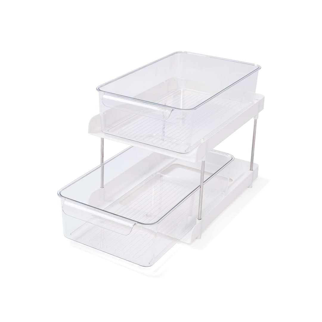 2 Tier Storage Drawers Kmart