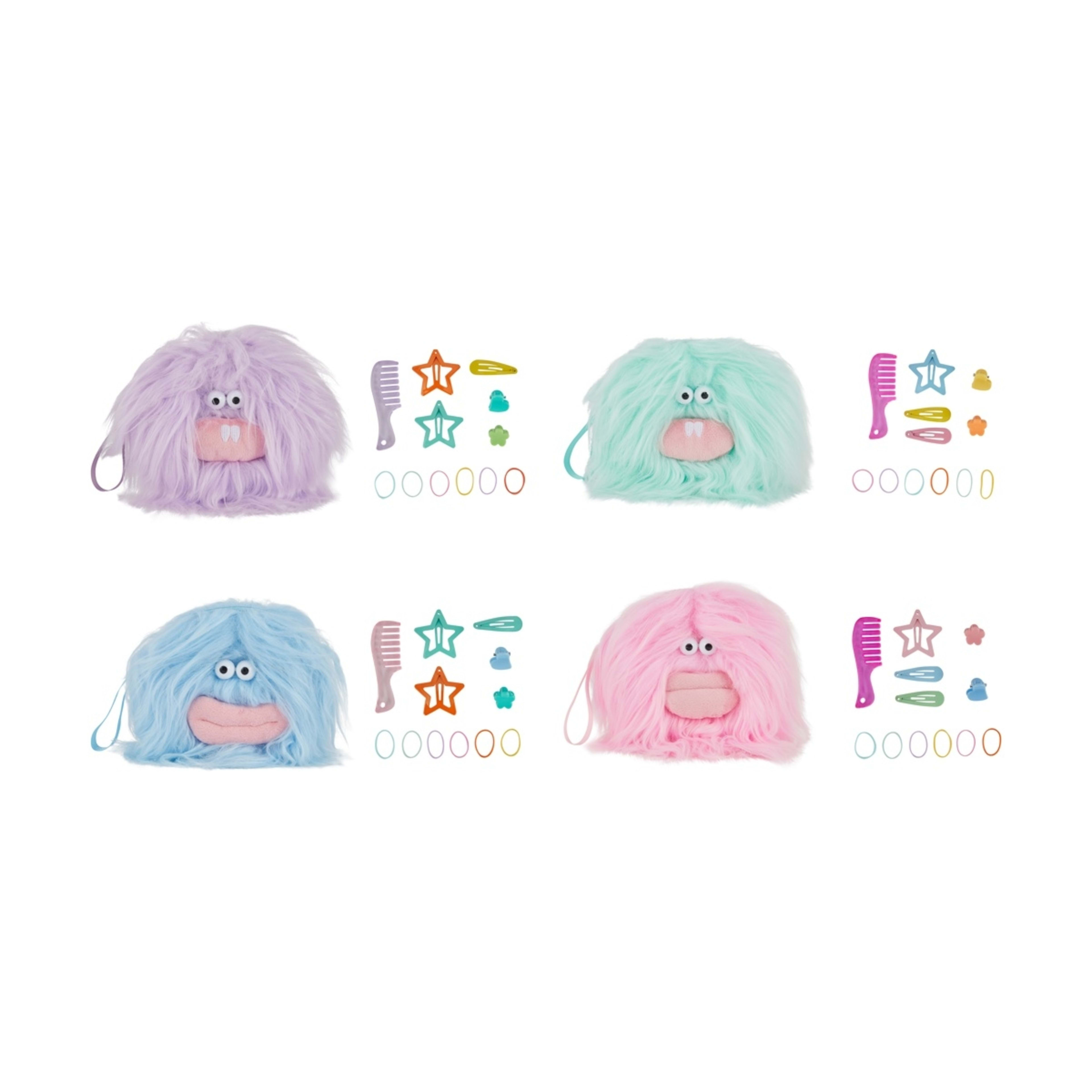 1 DIY Hairball Coin Purse Kit - Assorted