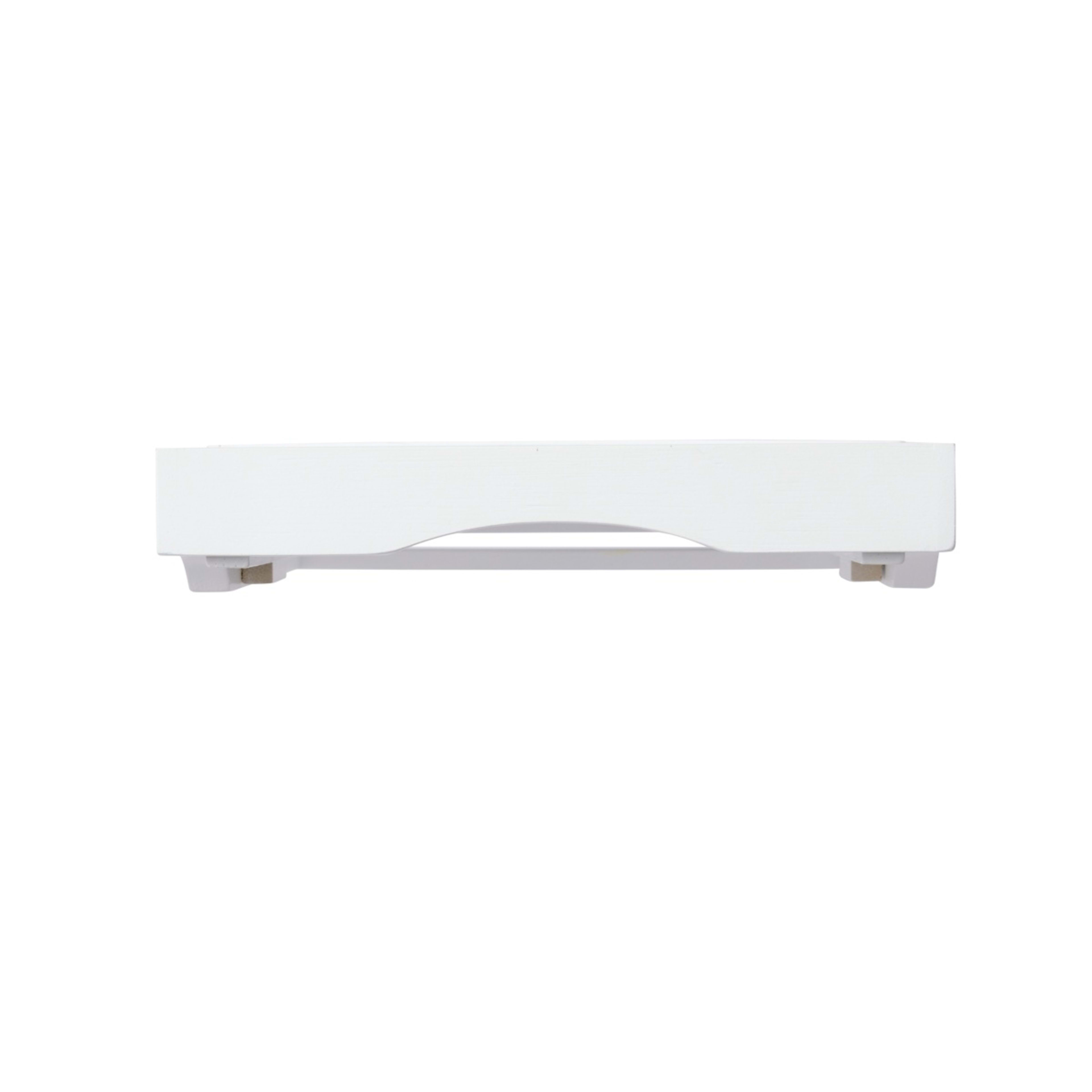 4 Adjustable Bath Caddy - White, 4 of 8