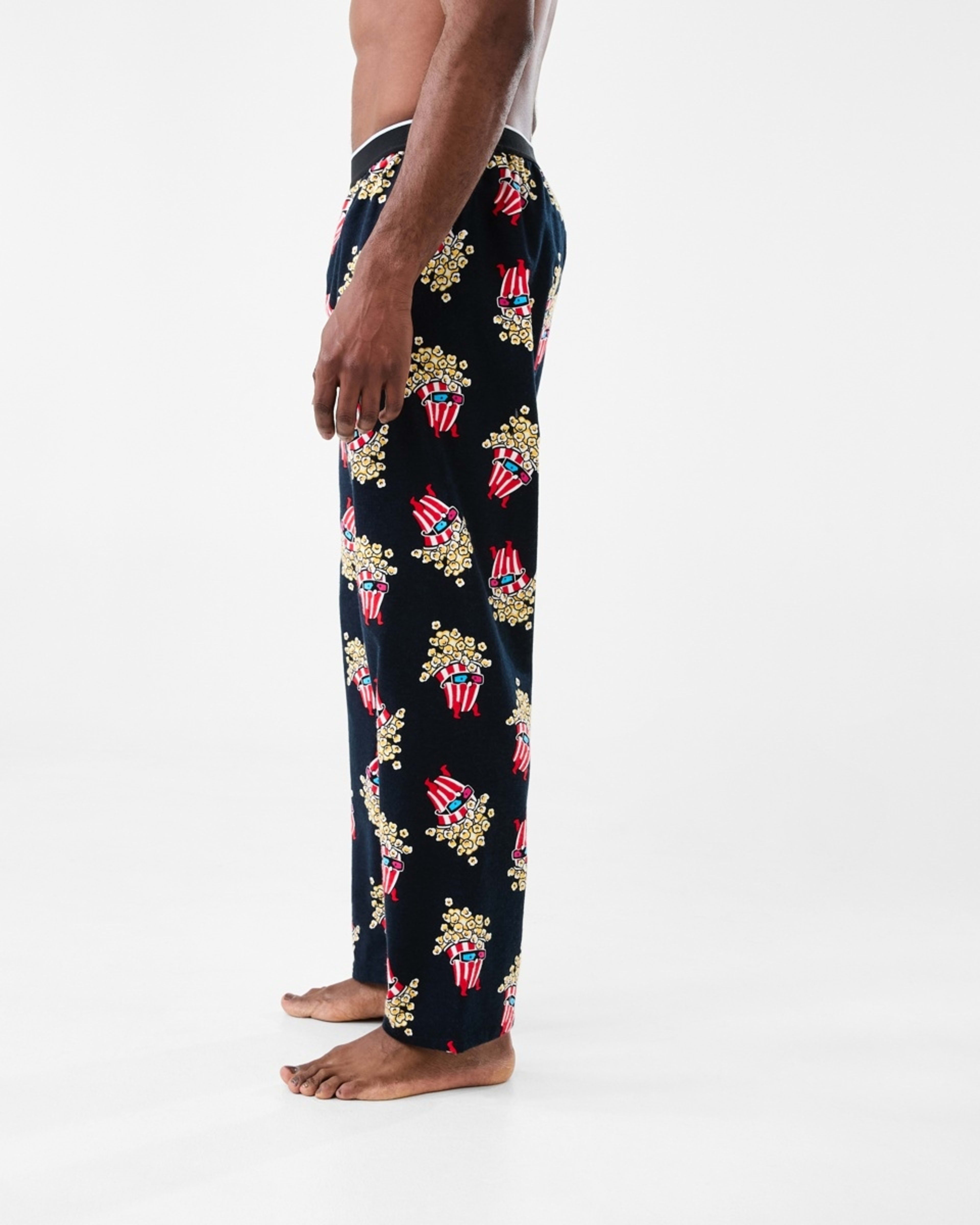 2 Printed Flannel Pants Popstars, 2 of 5