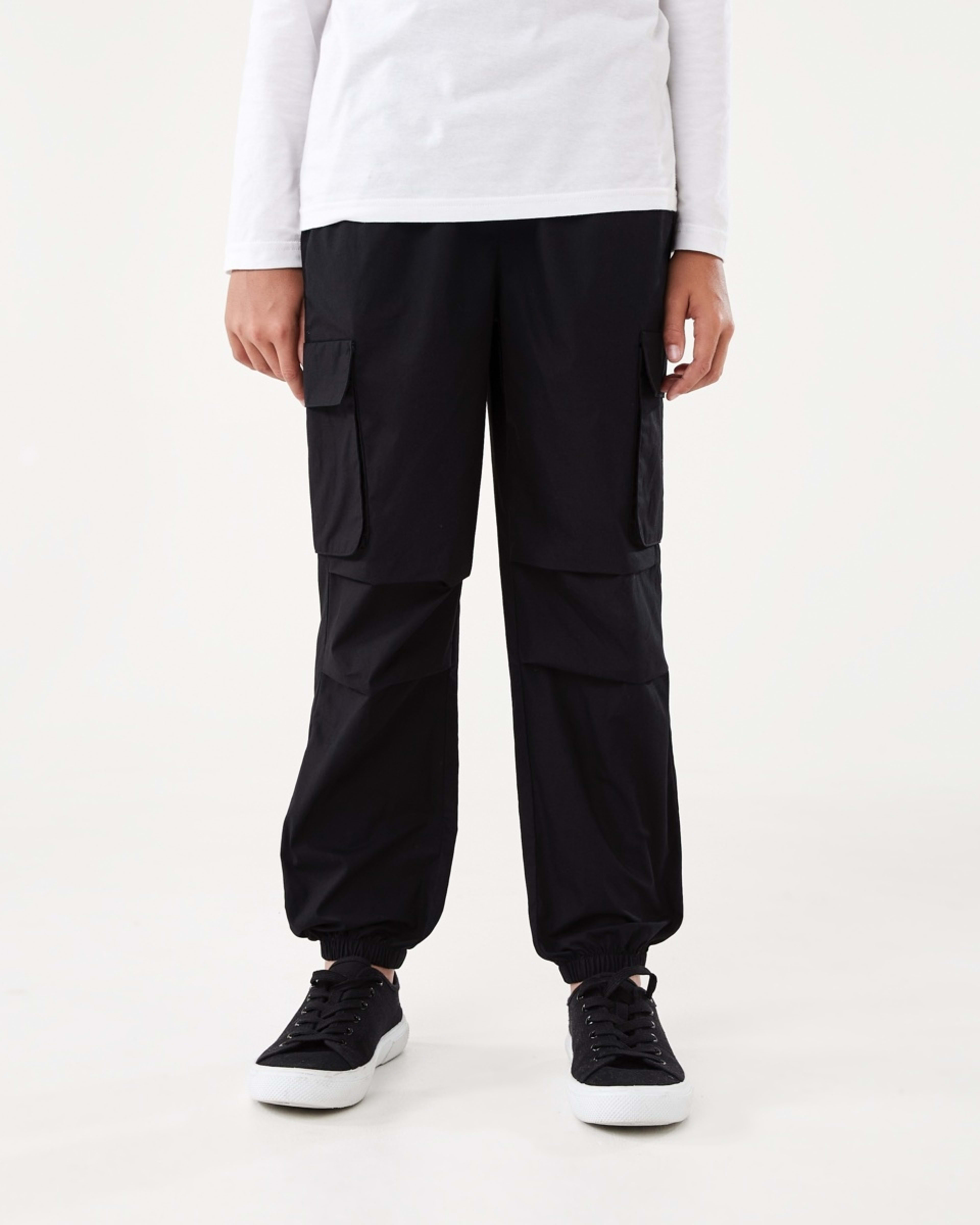 1 Parachute Pants BLACK