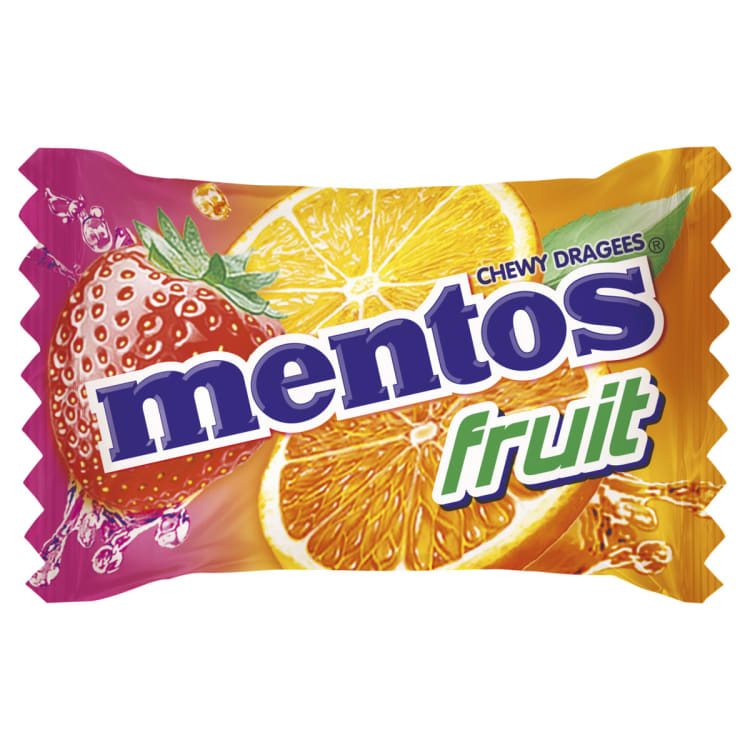 Mentos Fruit Bag 405g - Kmart