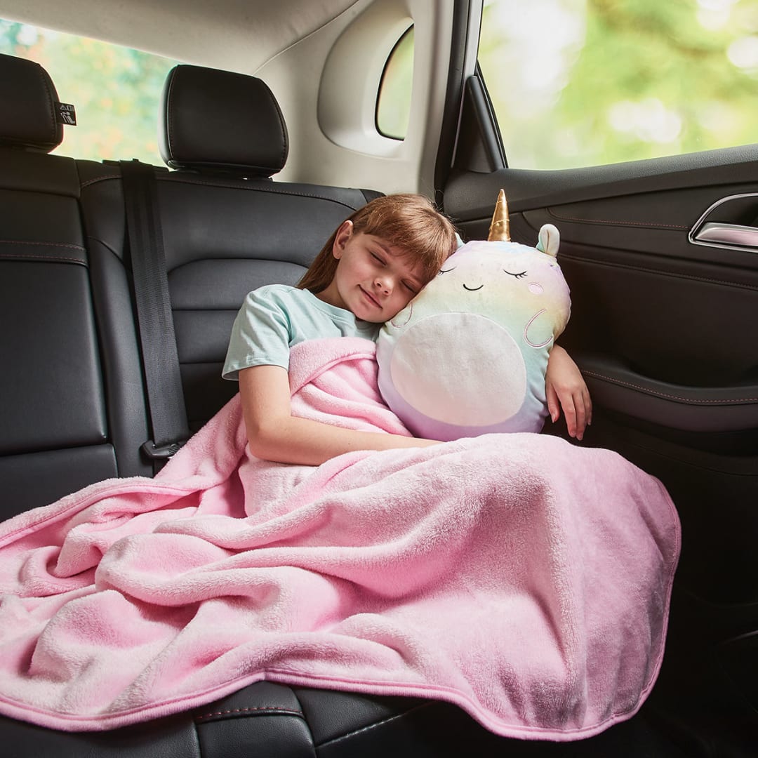 2in1 Unicorn Travel Blanket and Pillow Kmart