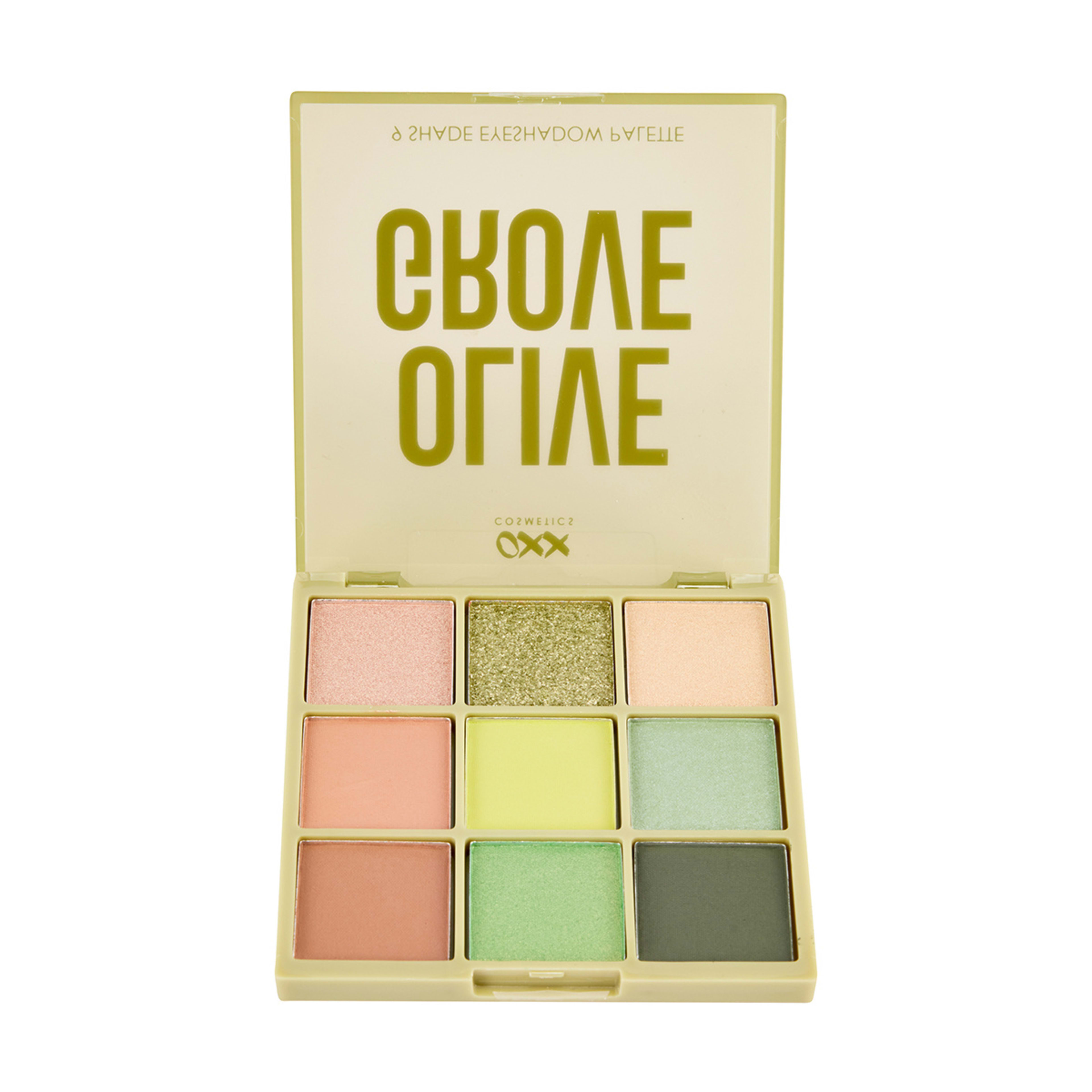 2 OXX Cosmetics 9 Shades Eyeshadow Palette - Olive Grove, 2 of 6