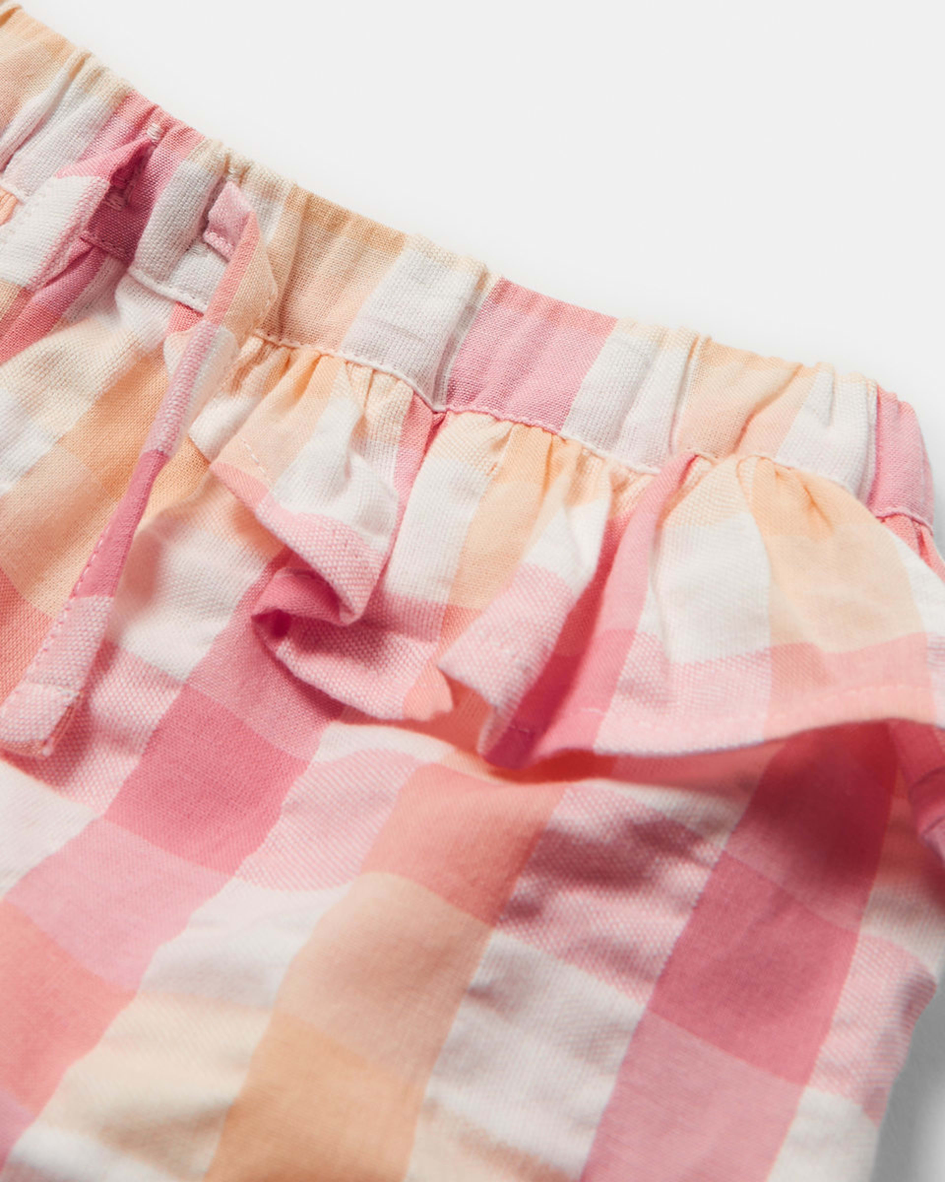 3 Seersucker Shorts Gingham A, 3 of 3