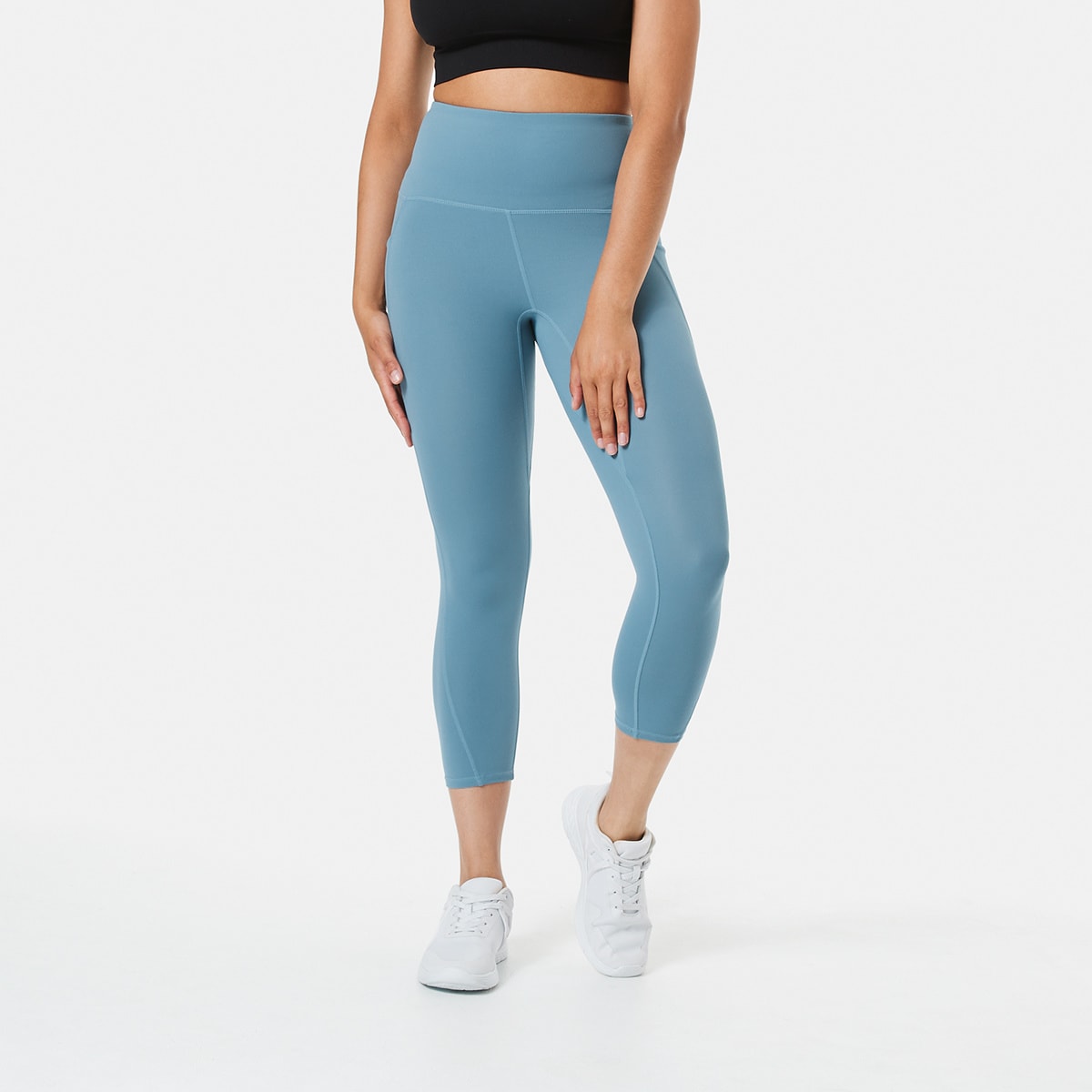 Active Womens Crop Ultimate Yoga Leggings Kmart