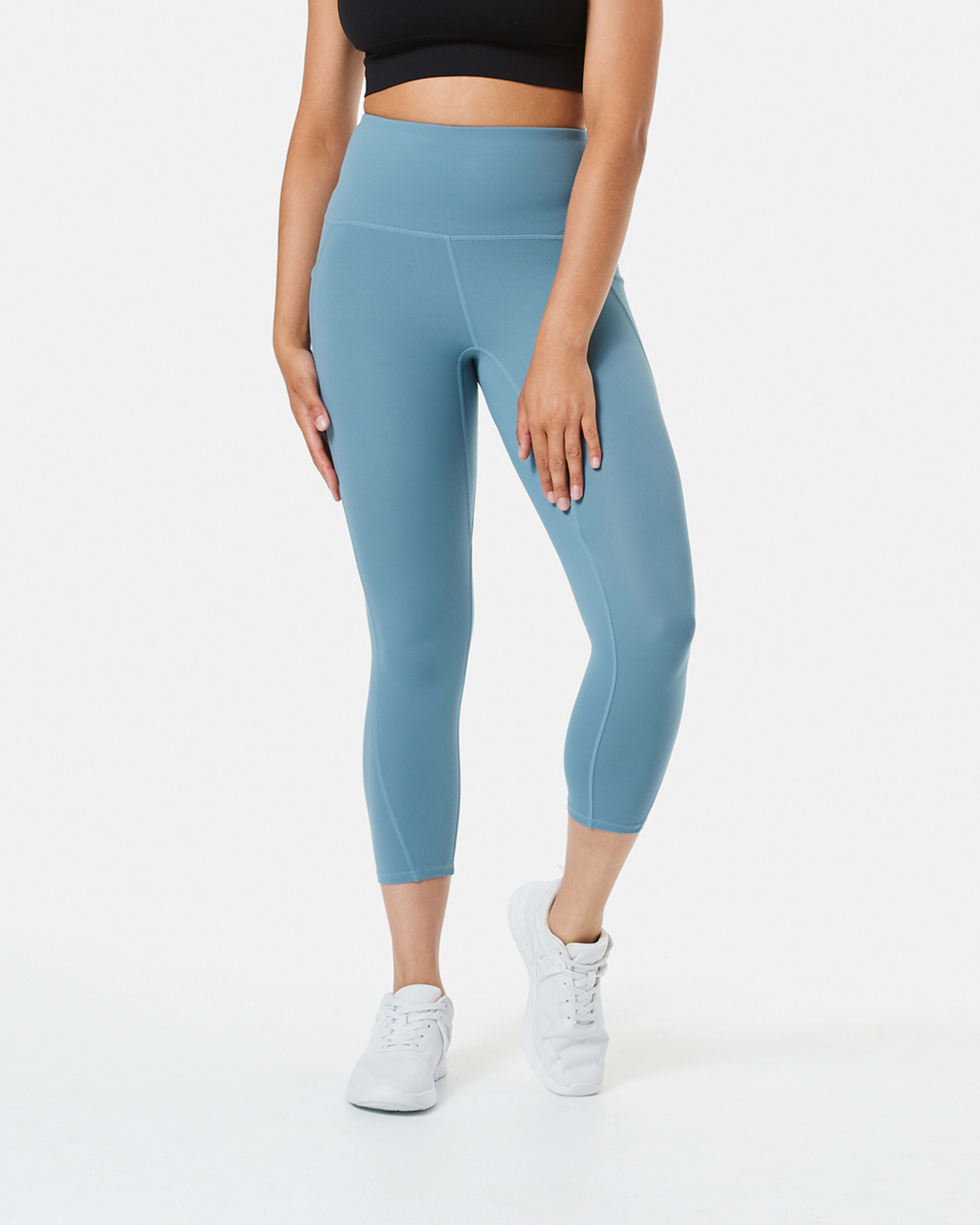 Active Womens Crop Ultimate Yoga Leggings Kmart
