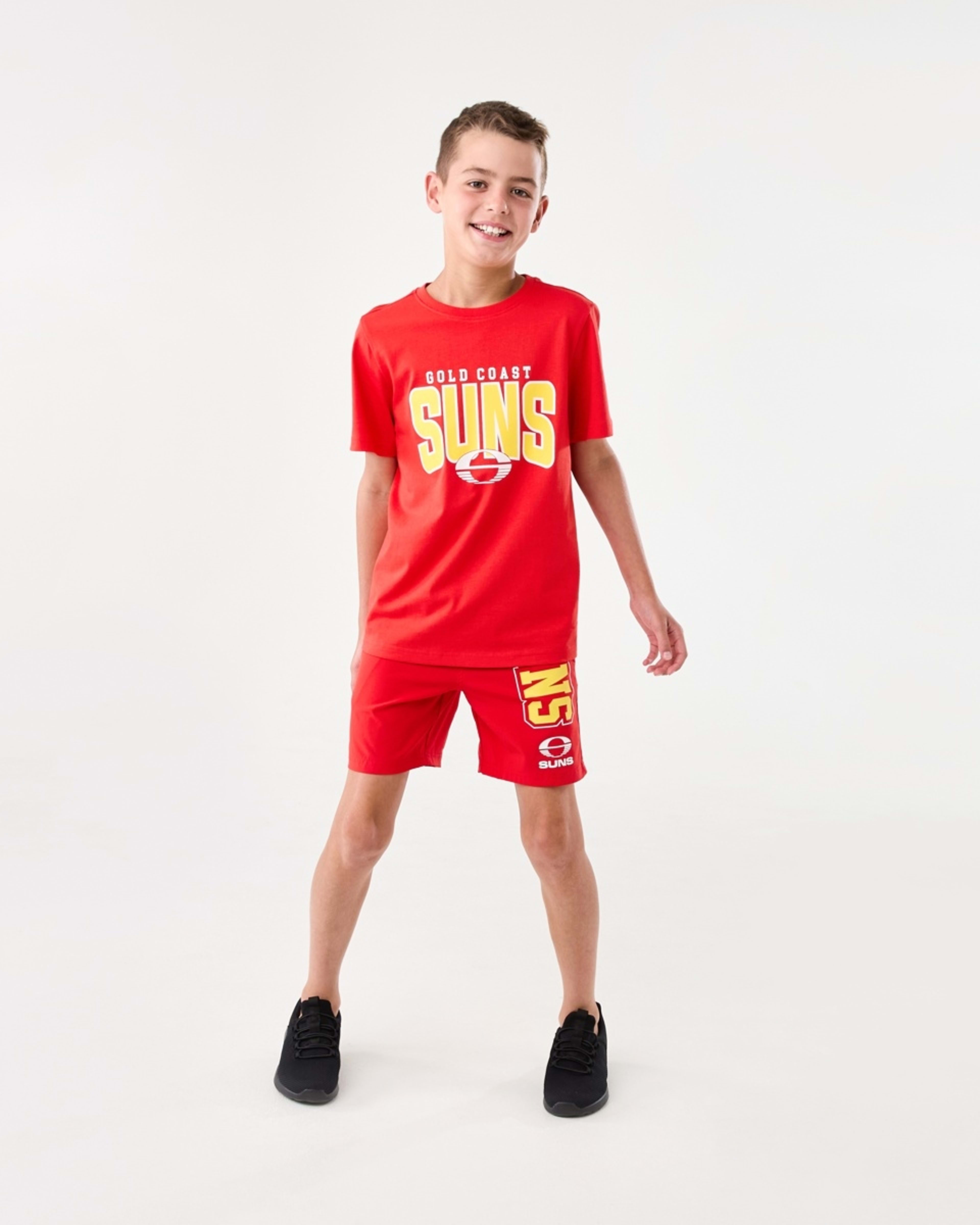 5 Official AFL Kids Shorts Gc Suns, 5 of 8