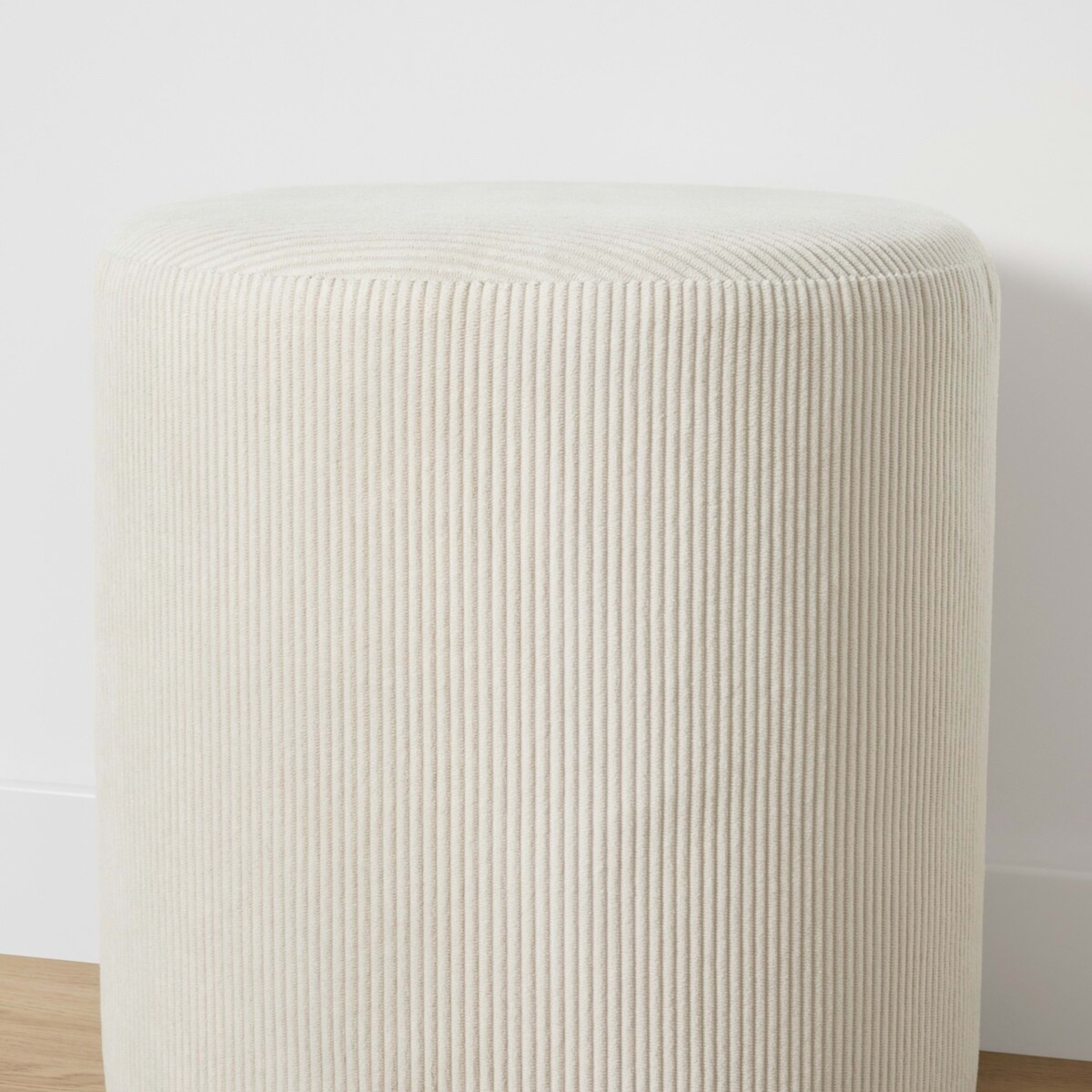 5 Quinn Ottoman - Natural, 5 of 7