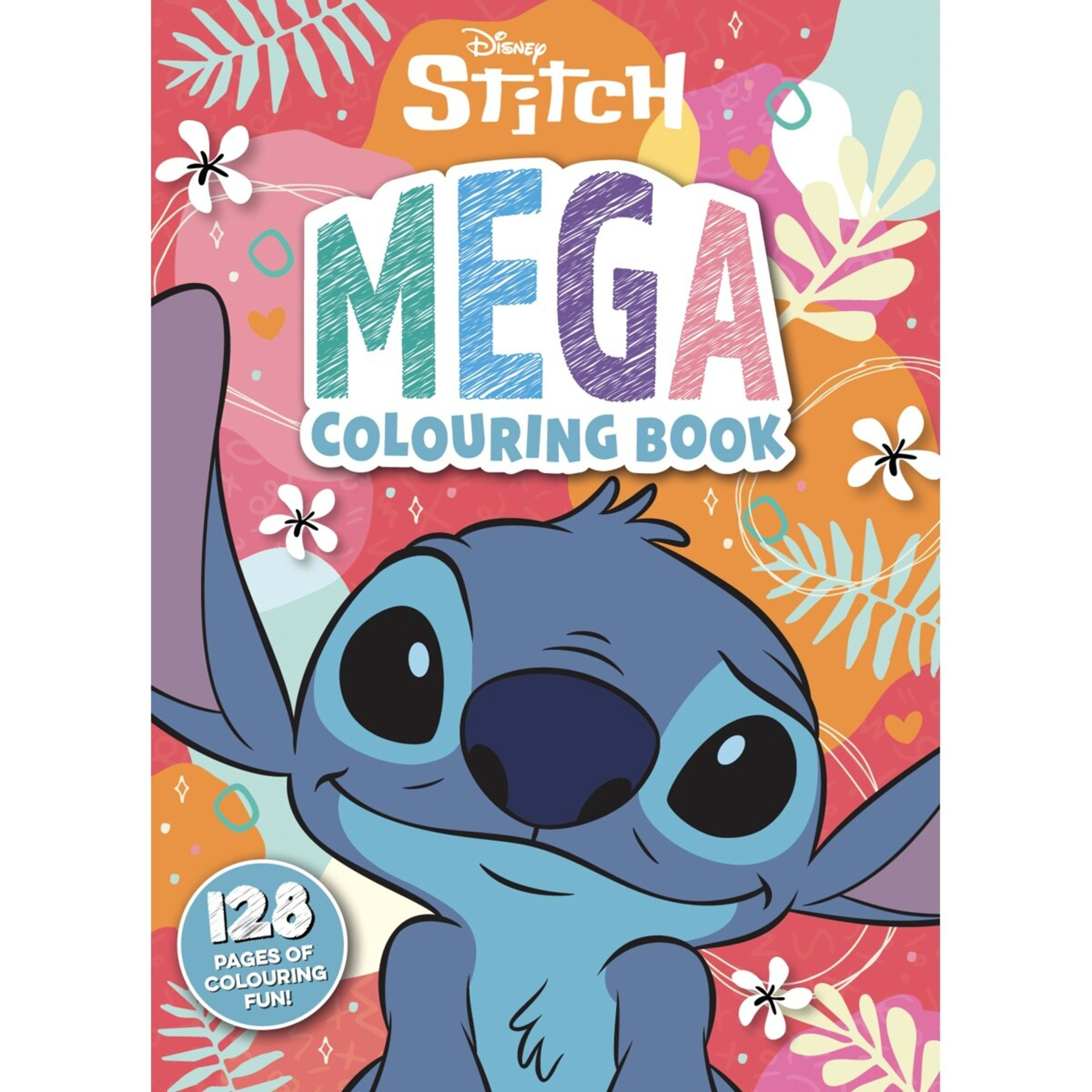 1 Disney Stitch Mega Colouring Book
