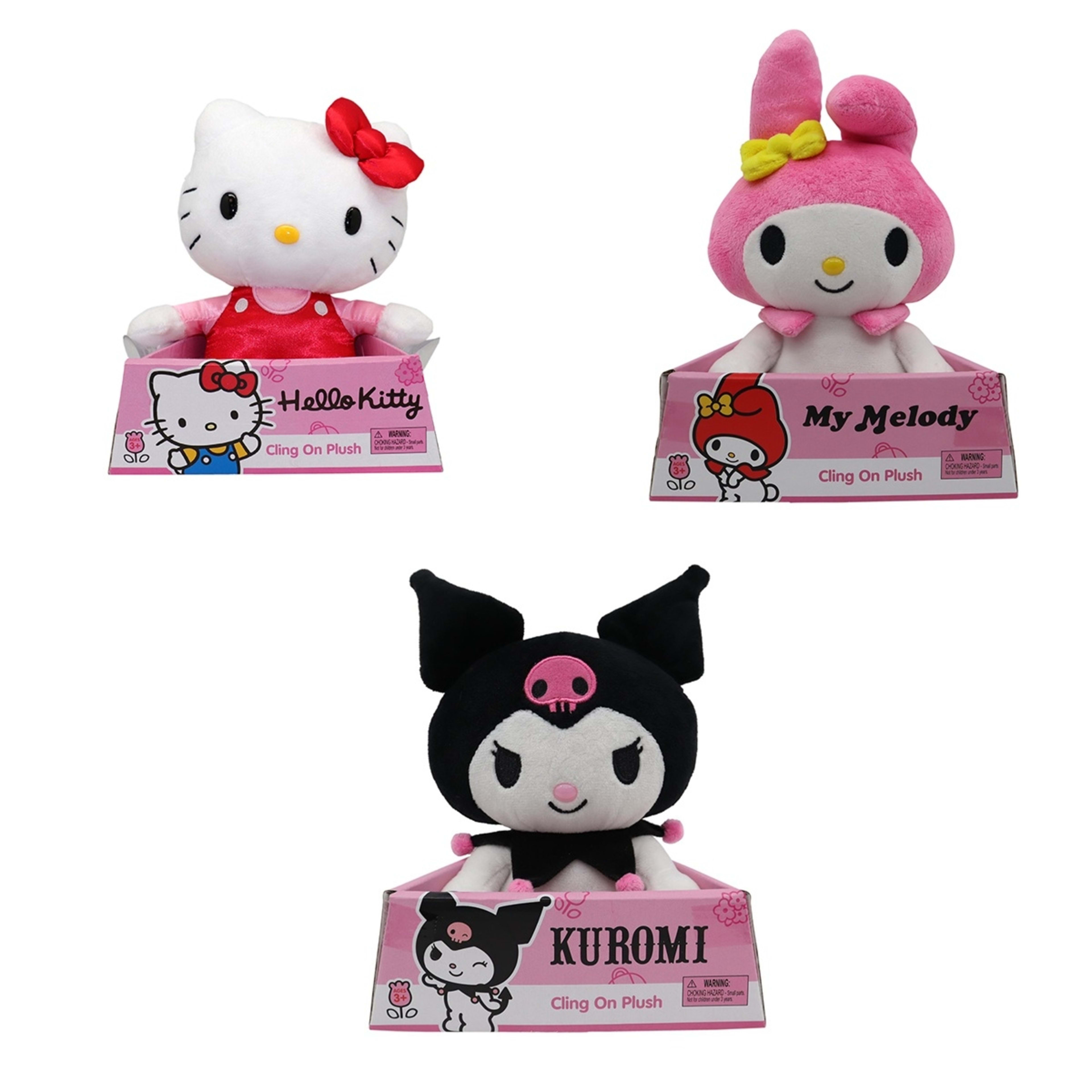 1 Hello Kitty Cling On Plush Toy - Assorted