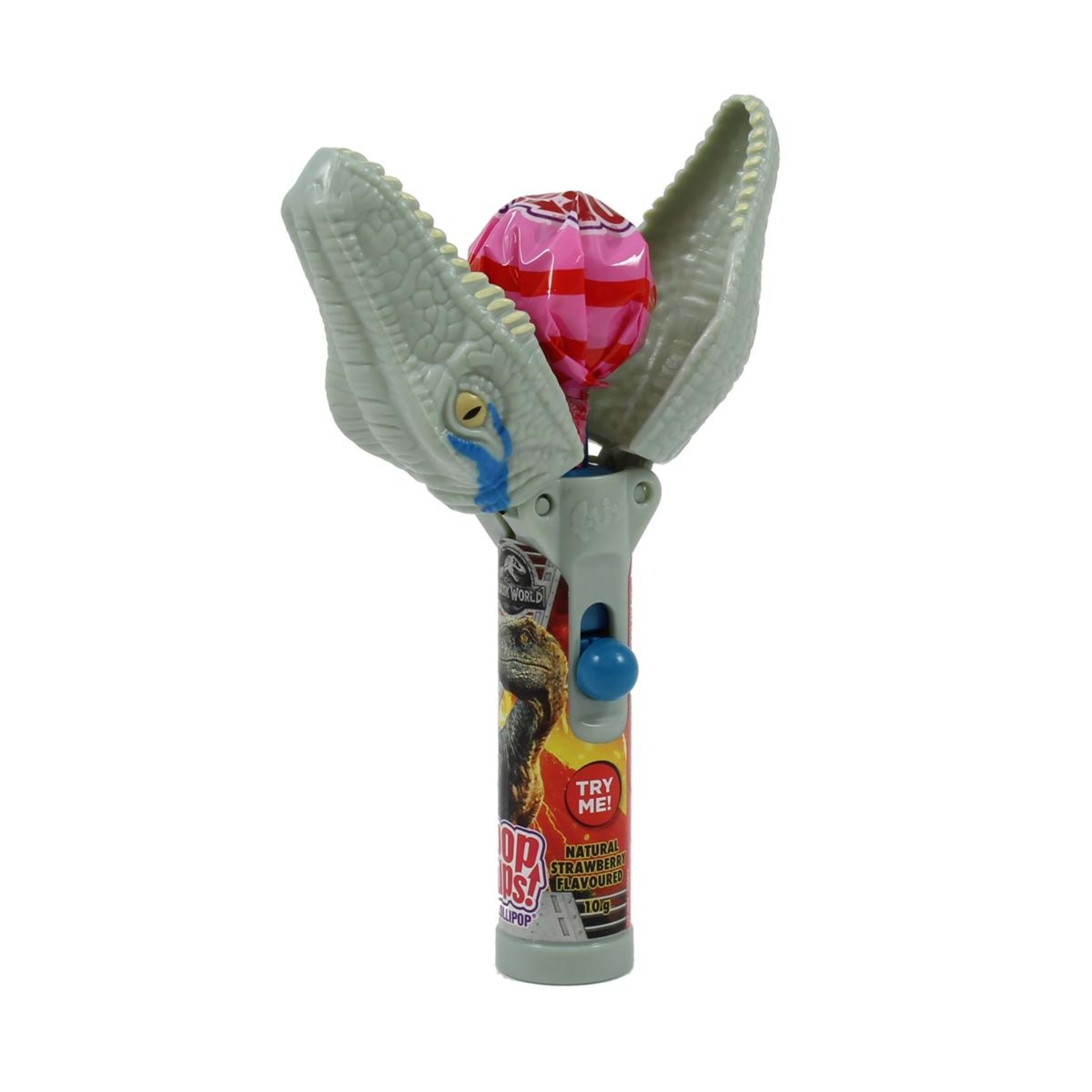 7 Jurassic World Pop Ups Lolipop 10g - Assorted, 7 of 9