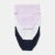 BRIGHT LAVENDER, WHITE, DEEP NAVY