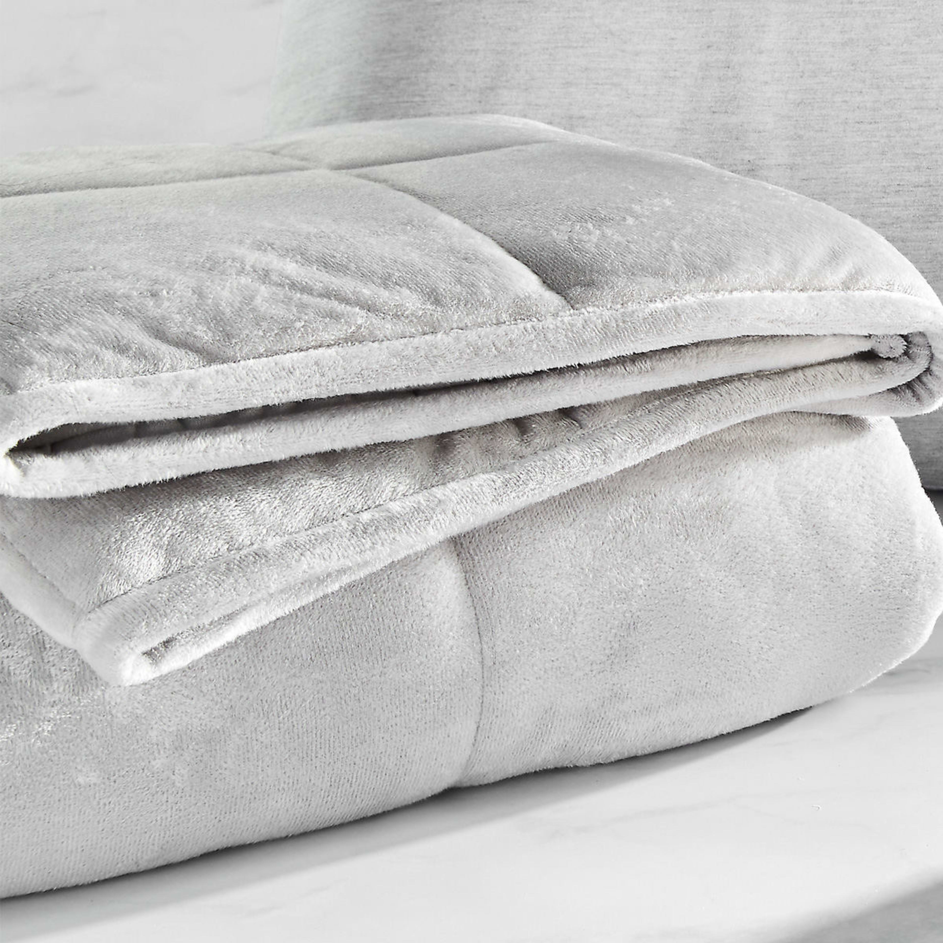 8 Adult Weighted Blanket - Grey, 8 of 10